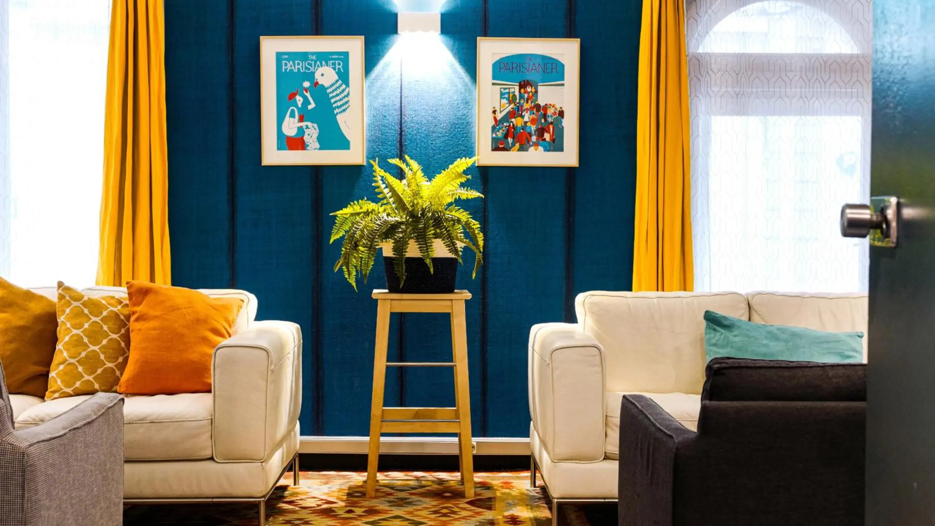 Living room in Hotel Victoria Living room in Hotel Victoria