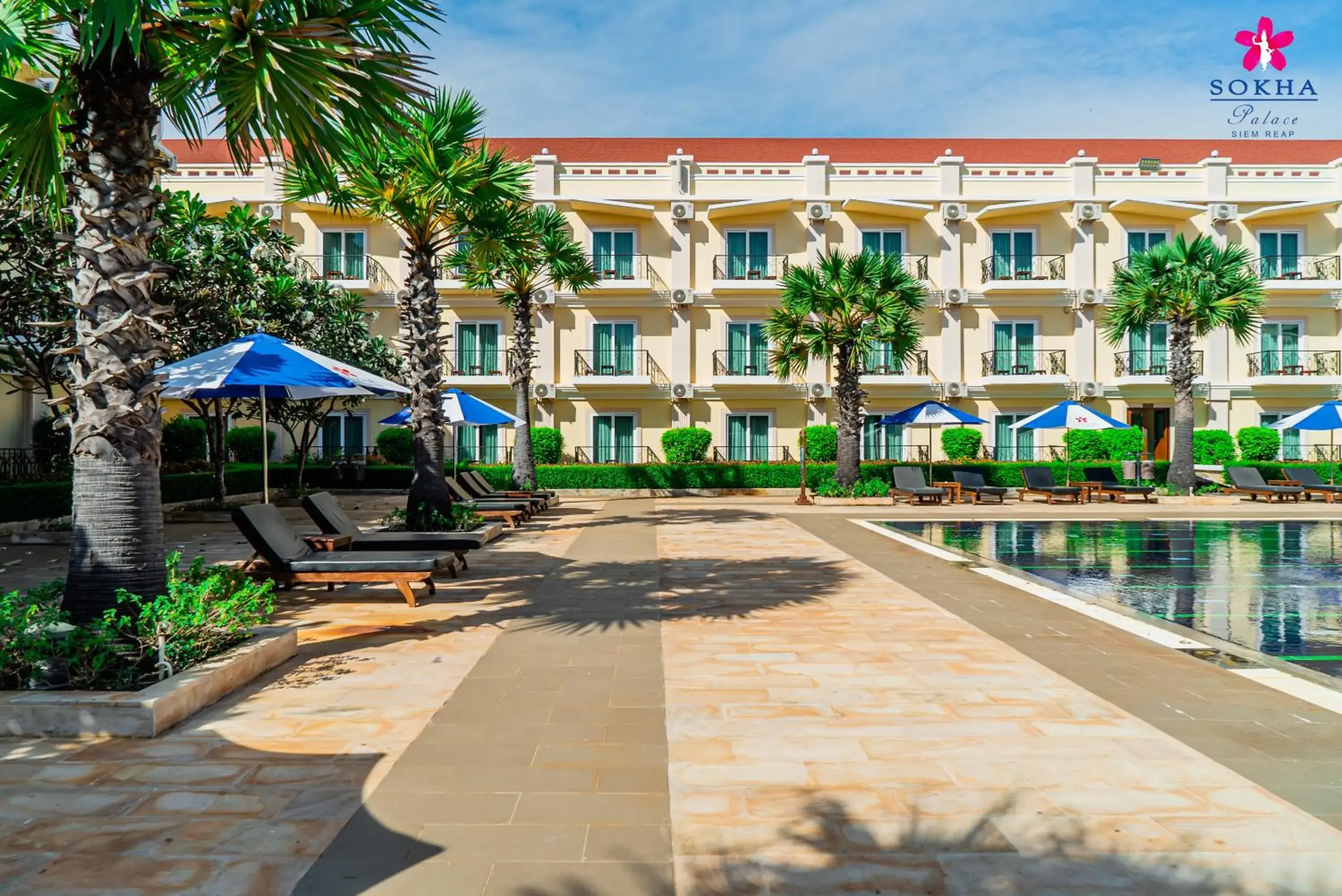 Property building in Sokha Palace Siem Reap Hotel Property building in Sokha Palace Siem Reap Hotel