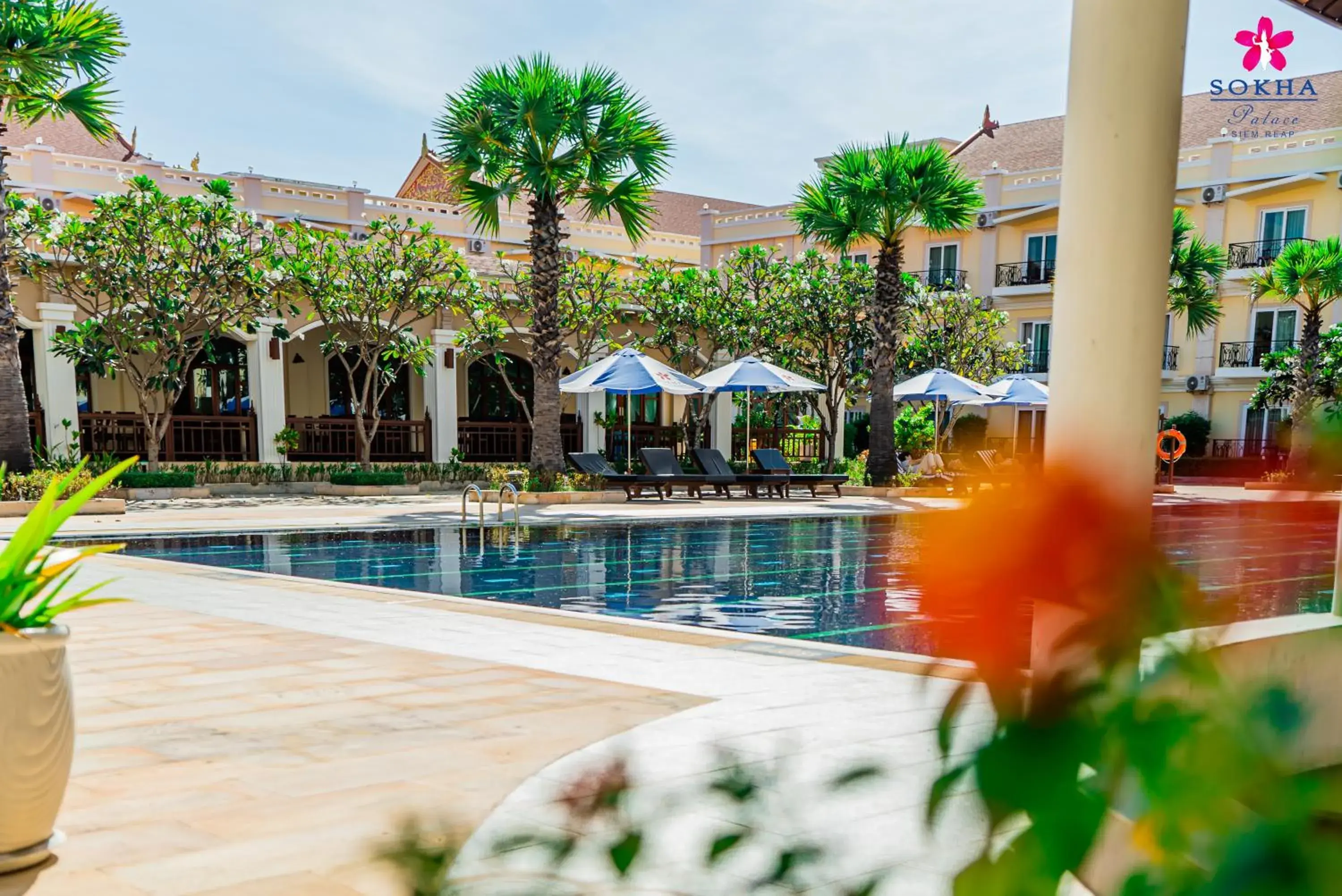 Property building in Sokha Palace Siem Reap Hotel Property building in Sokha Palace Siem Reap Hotel