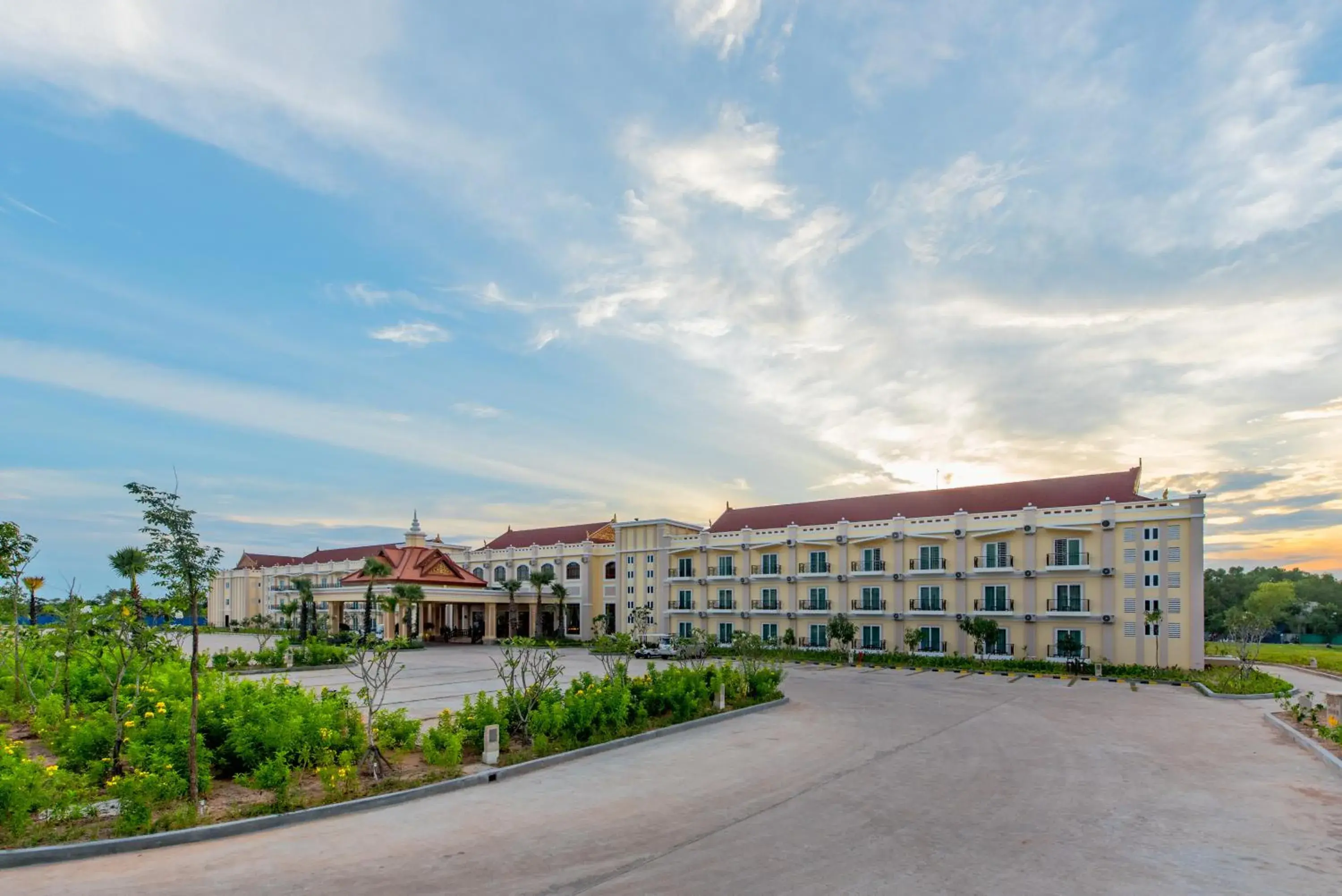 Bird's eye view in Sokha Palace Siem Reap Hotel Bird's eye view in Sokha Palace Siem Reap Hotel