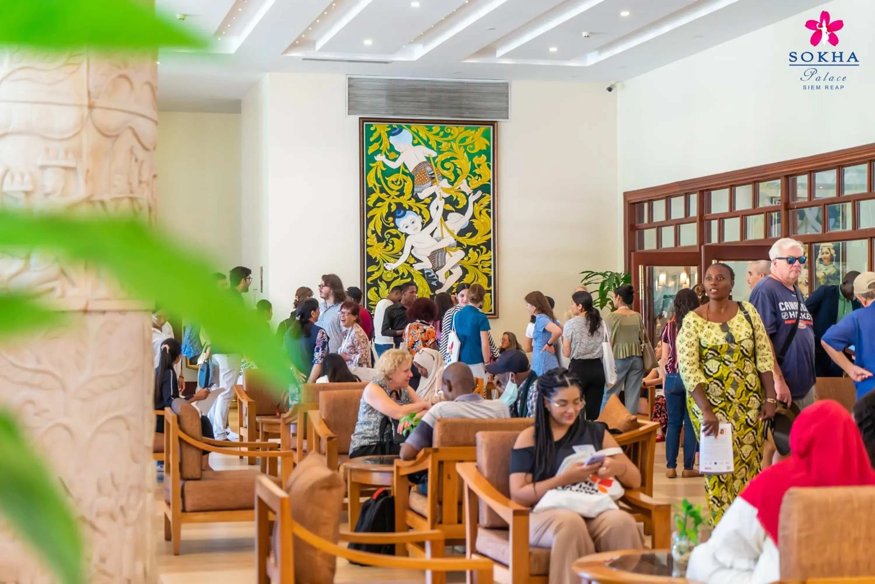 Lobby or reception in Sokha Palace Siem Reap Hotel Lobby or reception in Sokha Palace Siem Reap Hotel