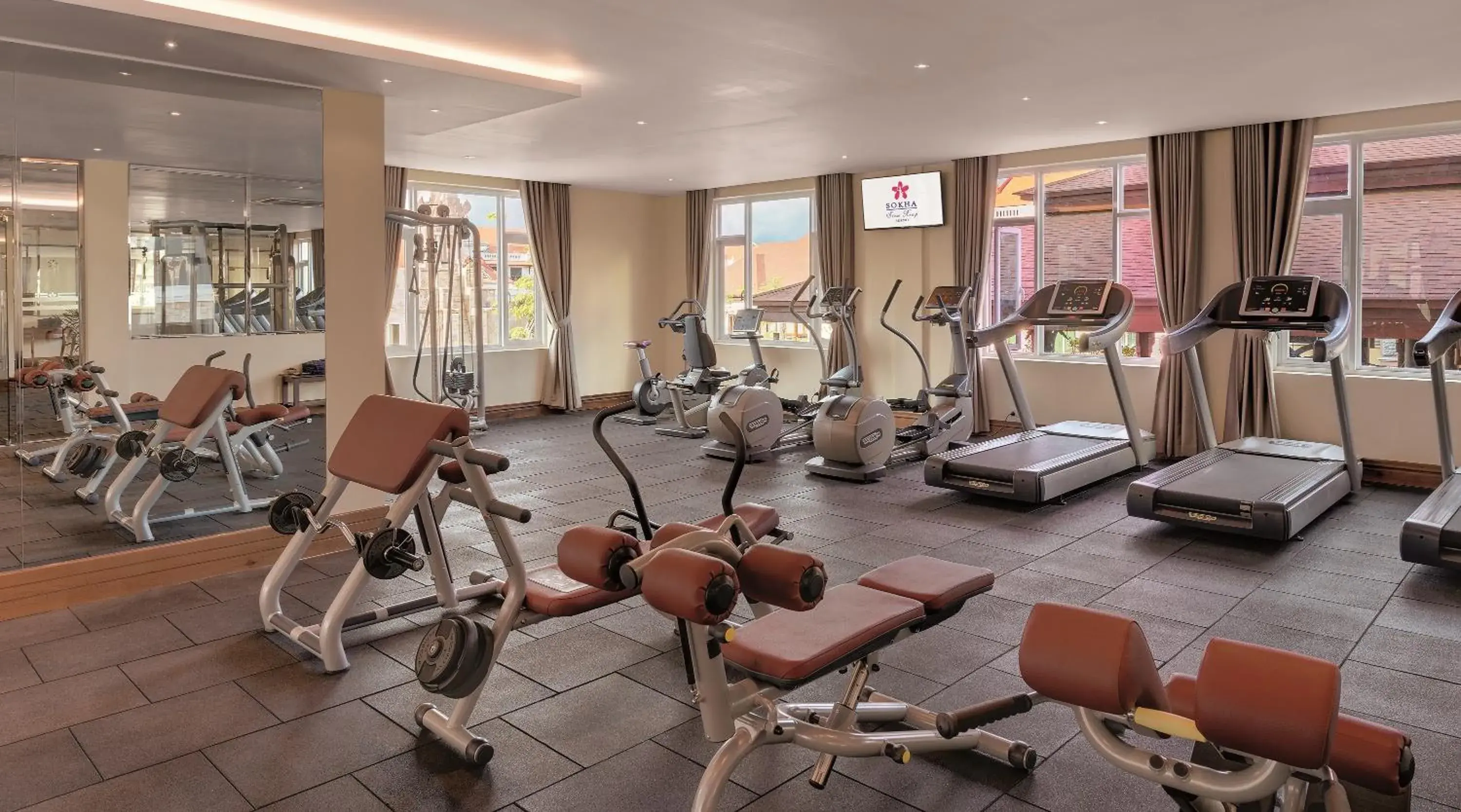 Fitness centre/facilities in Sokha Palace Siem Reap Hotel Fitness centre/facilities in Sokha Palace Siem Reap Hotel