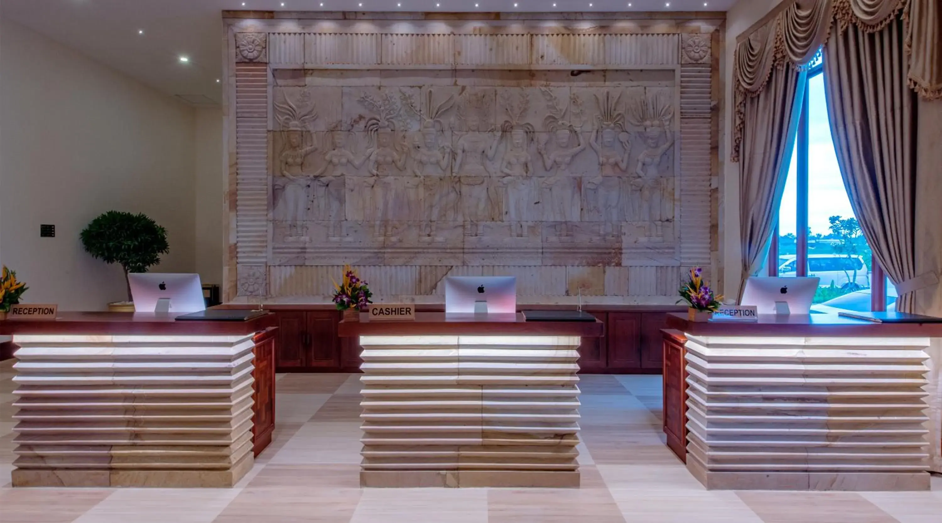 Lobby or reception in Sokha Palace Siem Reap Hotel Lobby or reception in Sokha Palace Siem Reap Hotel