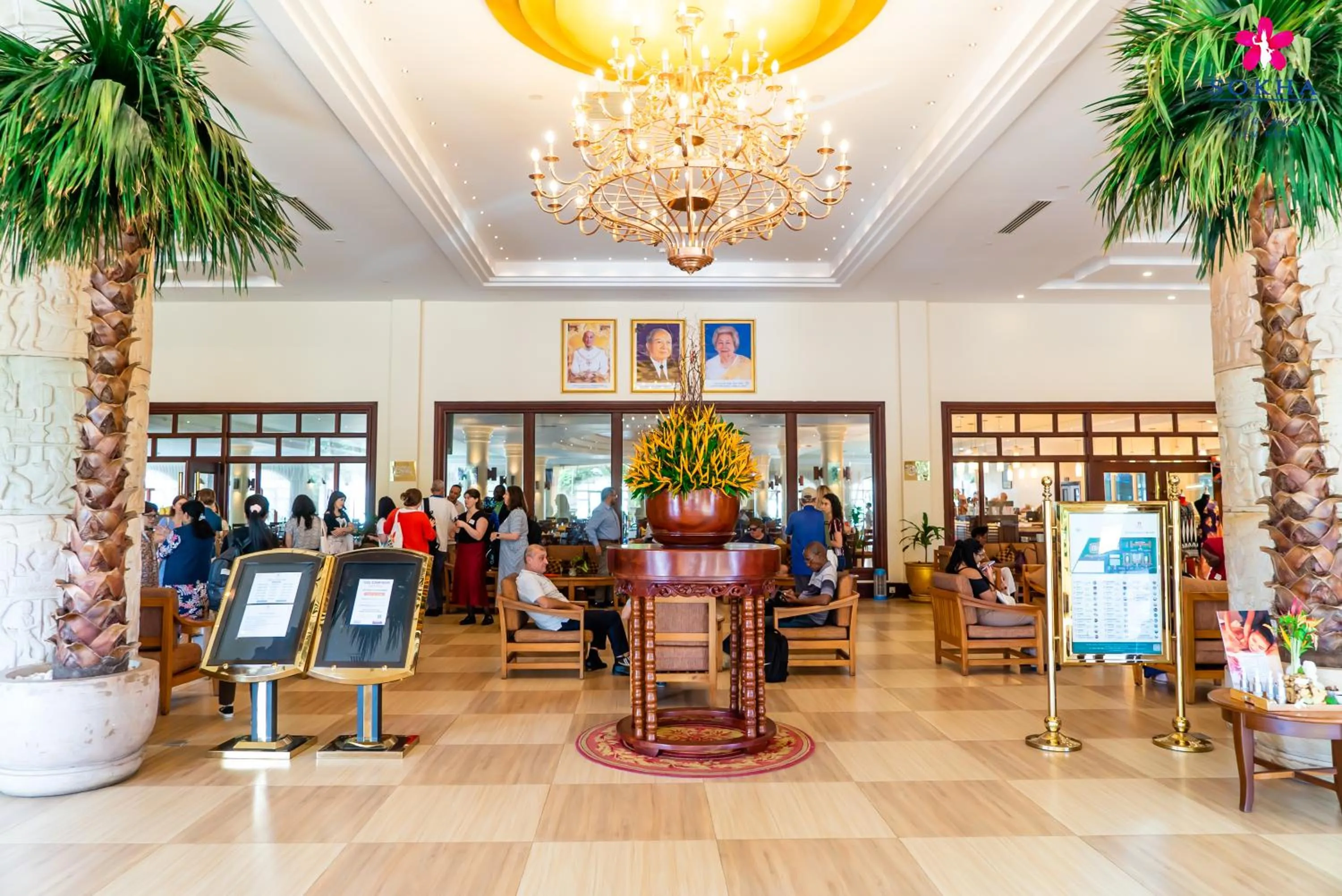 Lobby or reception in Sokha Palace Siem Reap Hotel