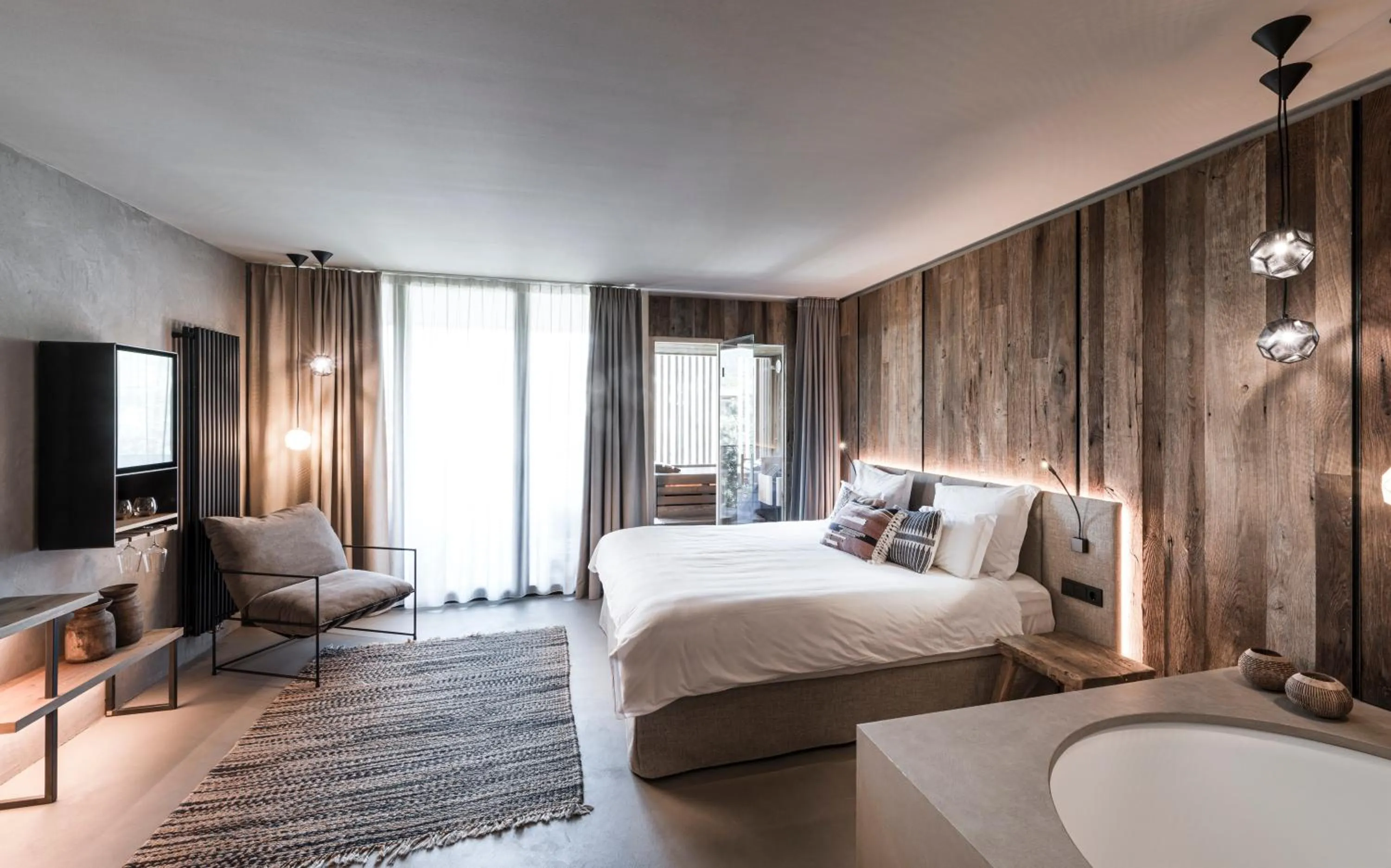 Photo of the whole room, Bed in Hotel Löwenhof