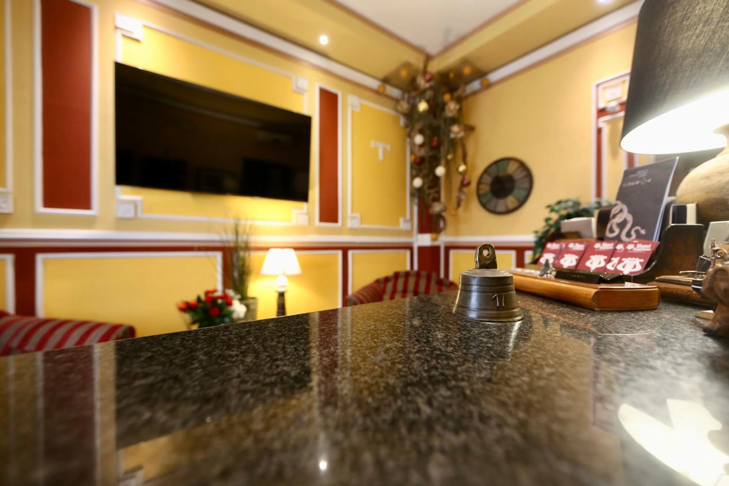 Lobby or reception in Hotel Amadeus