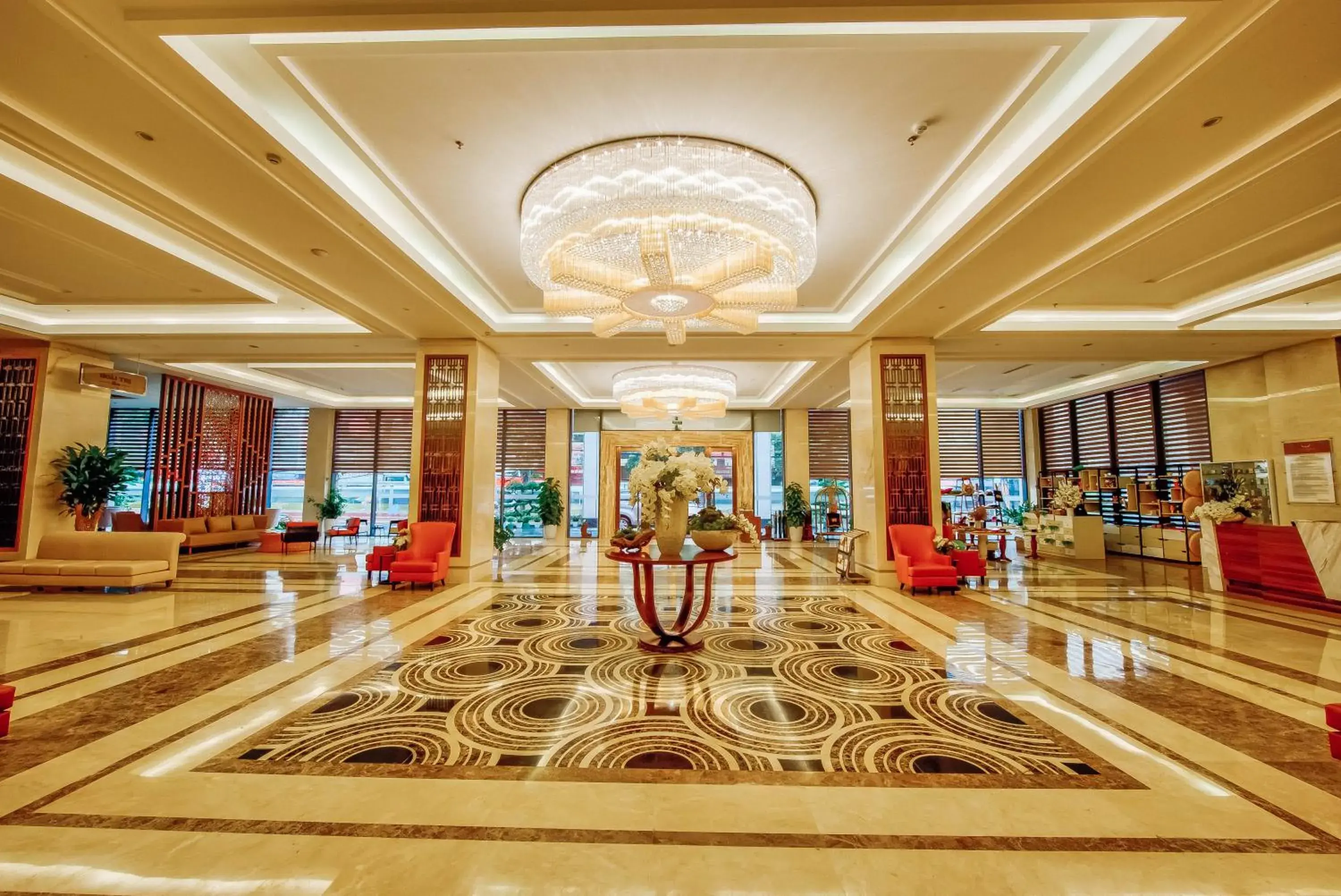 Lobby or reception in Muong Thanh Luxury Bac Ninh Hotel Lobby or reception in Muong Thanh Luxury Bac Ninh Hotel