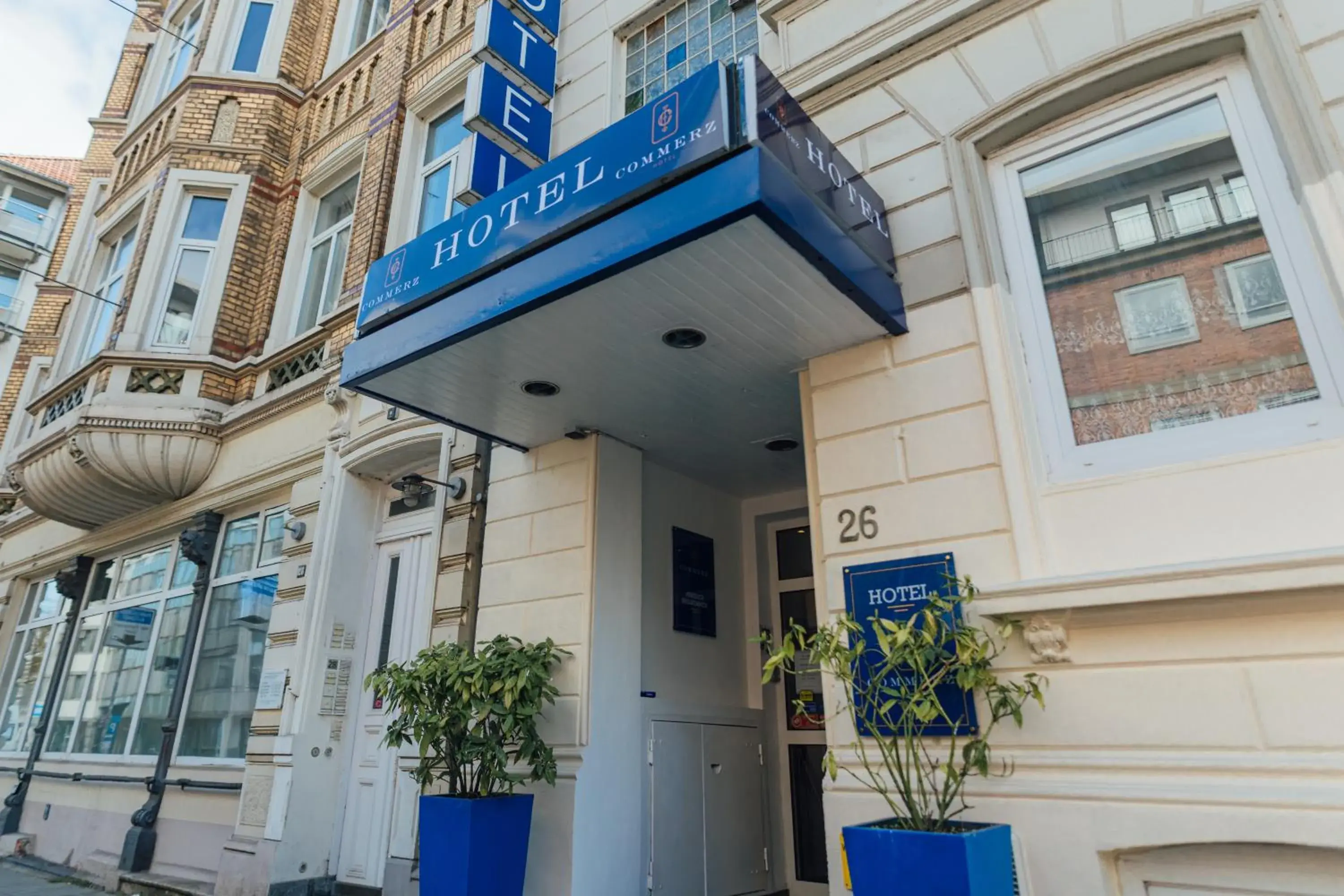 Property building in Hotel Commerz Hamburg Property building in Hotel Commerz Hamburg