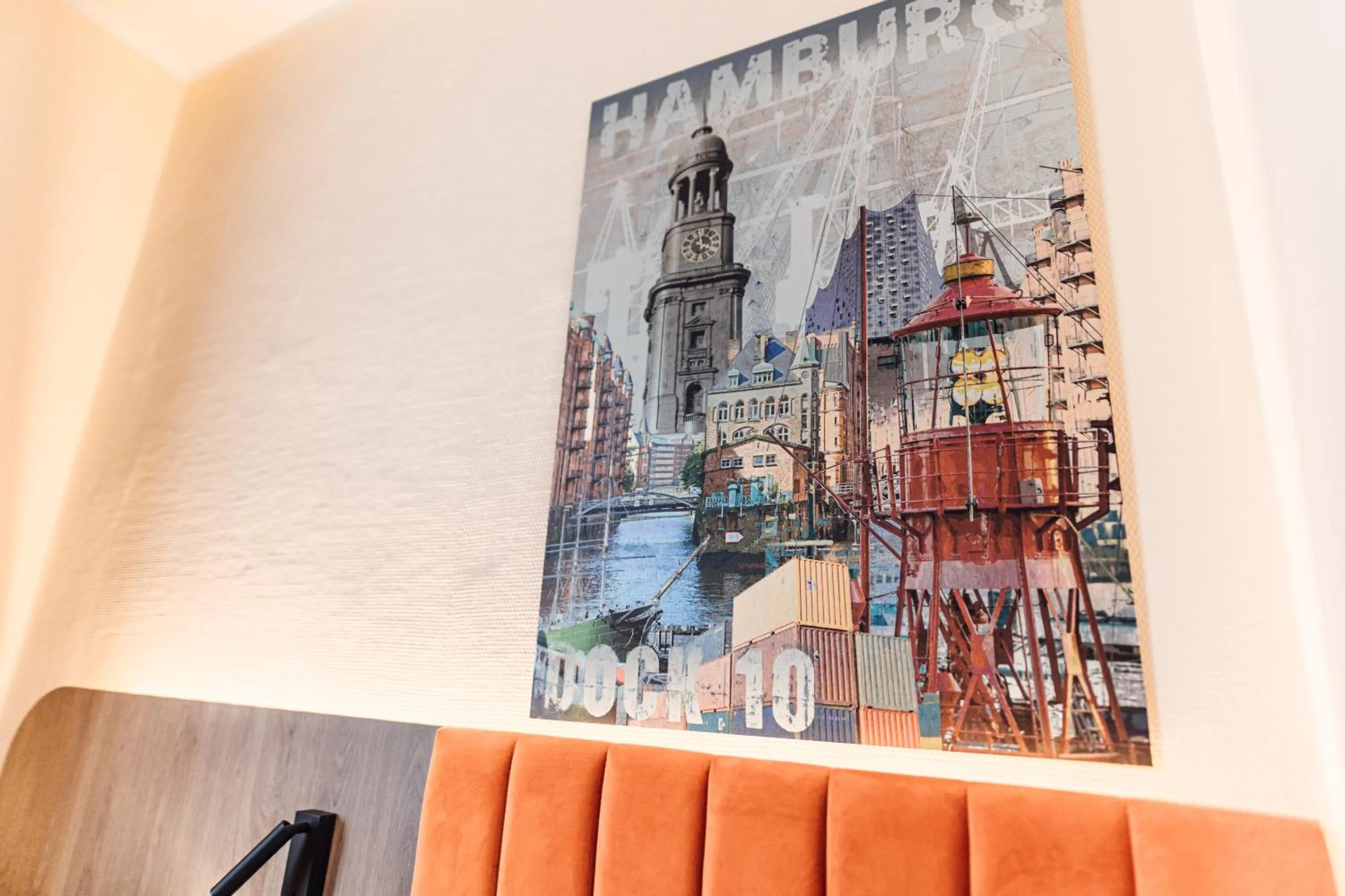 Decorative detail in Hotel Commerz Hamburg