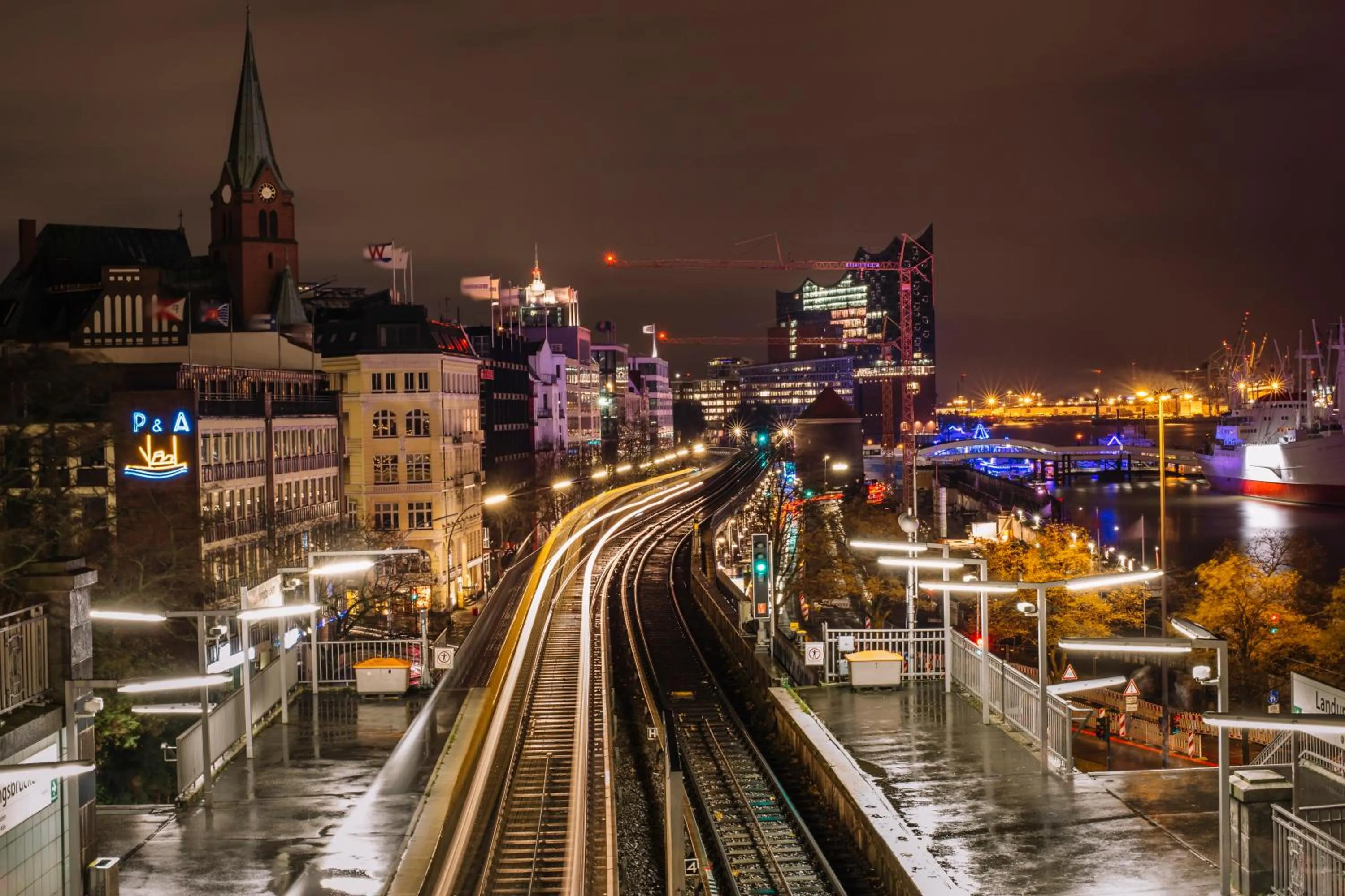 City view in Hotel Commerz Hamburg