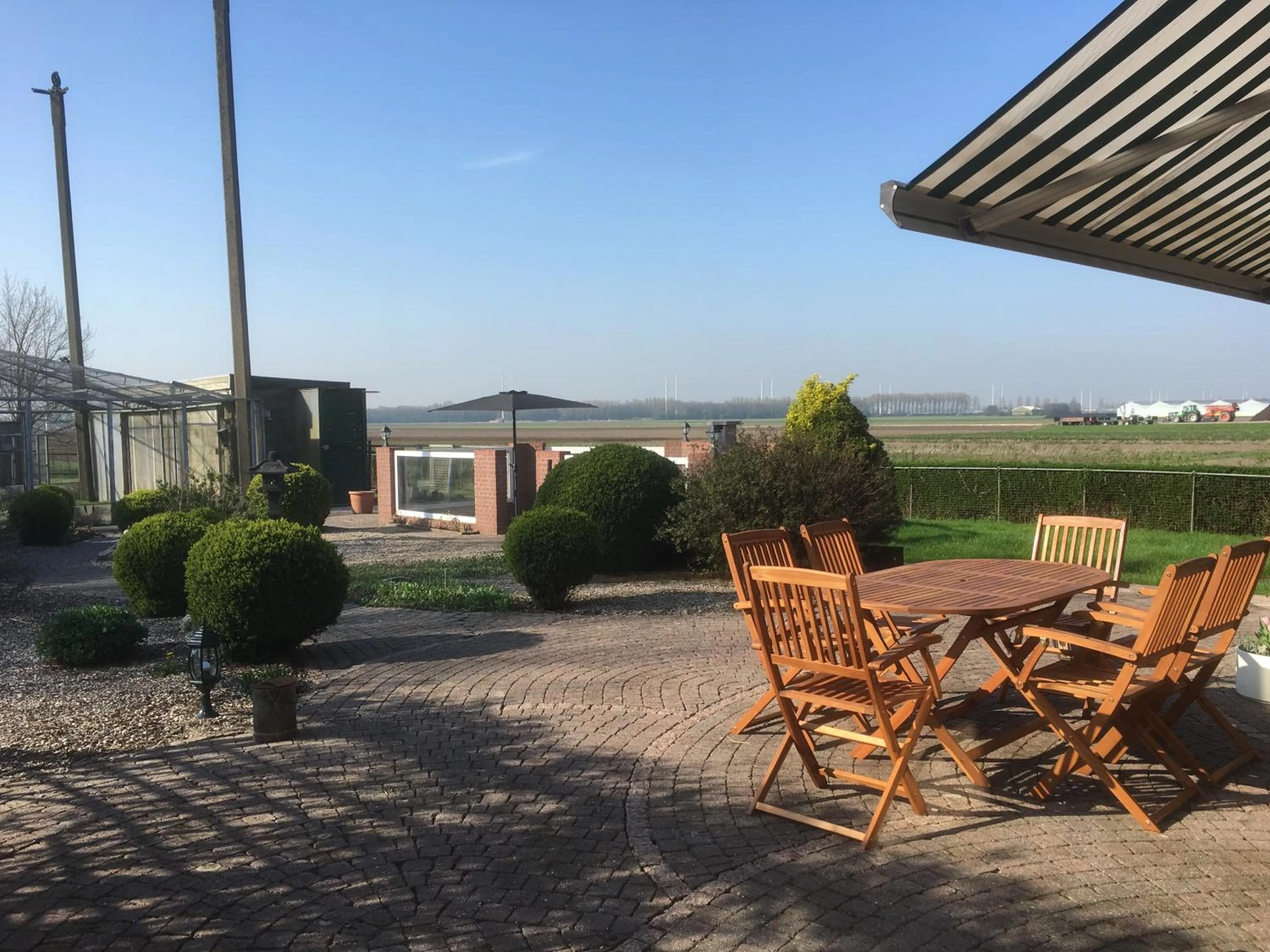 Garden in B&B De Kaagse Koe