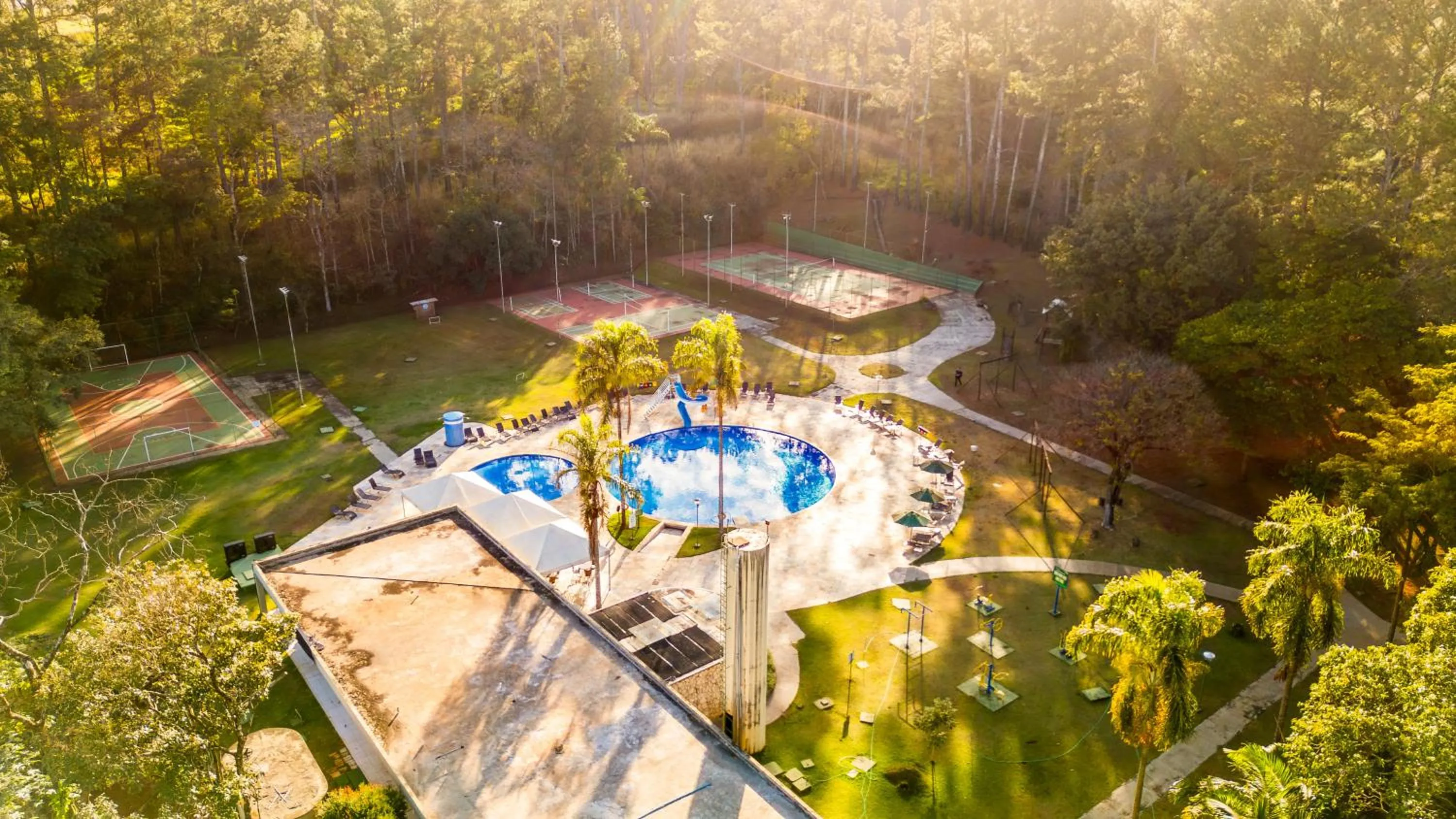 Pool view in Hotel Nacional Inn Araxá Previdência