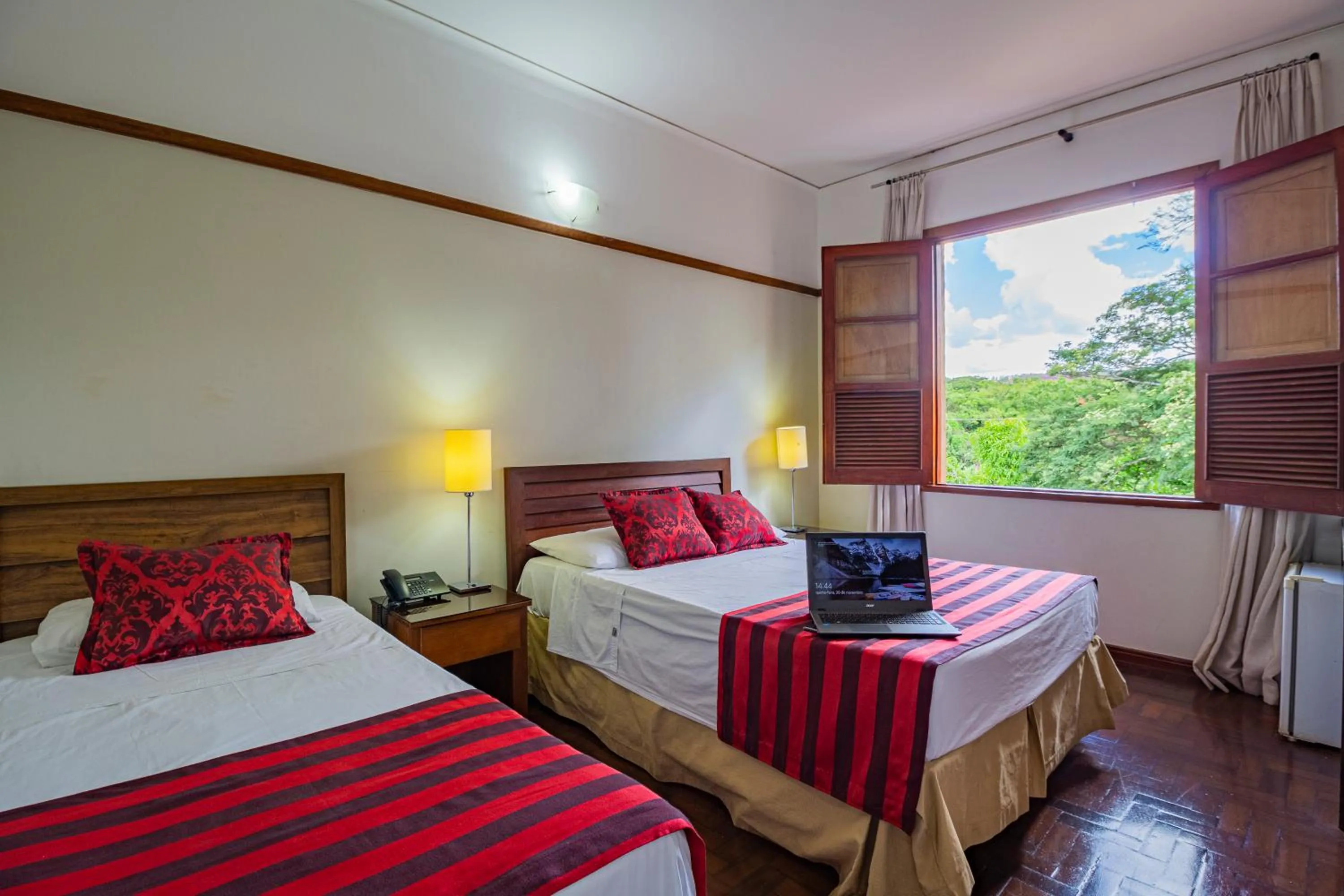 Bed in Hotel Nacional Inn Araxá Previdência