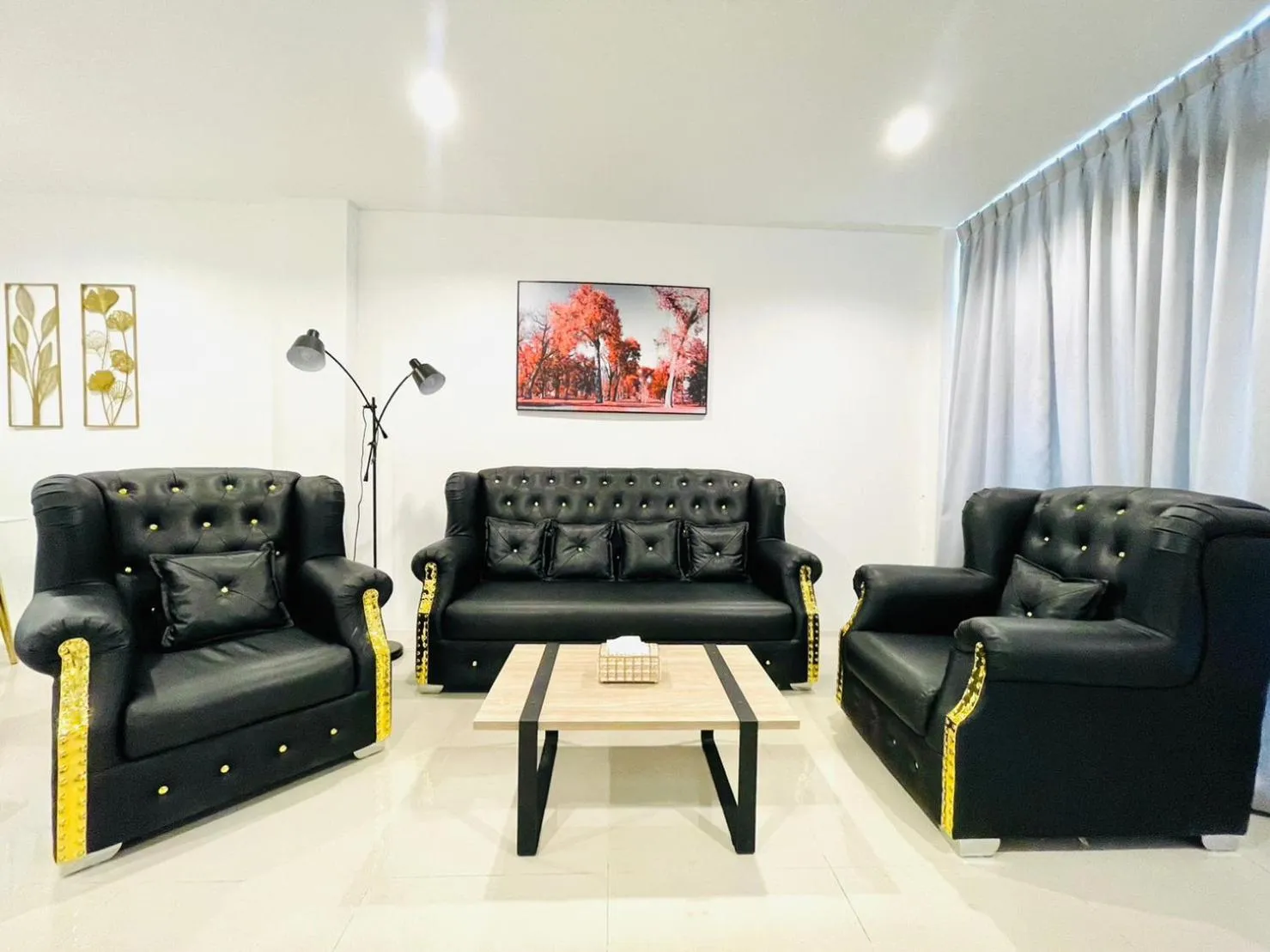 Living room in Richmond Guesthouse Haad Rin