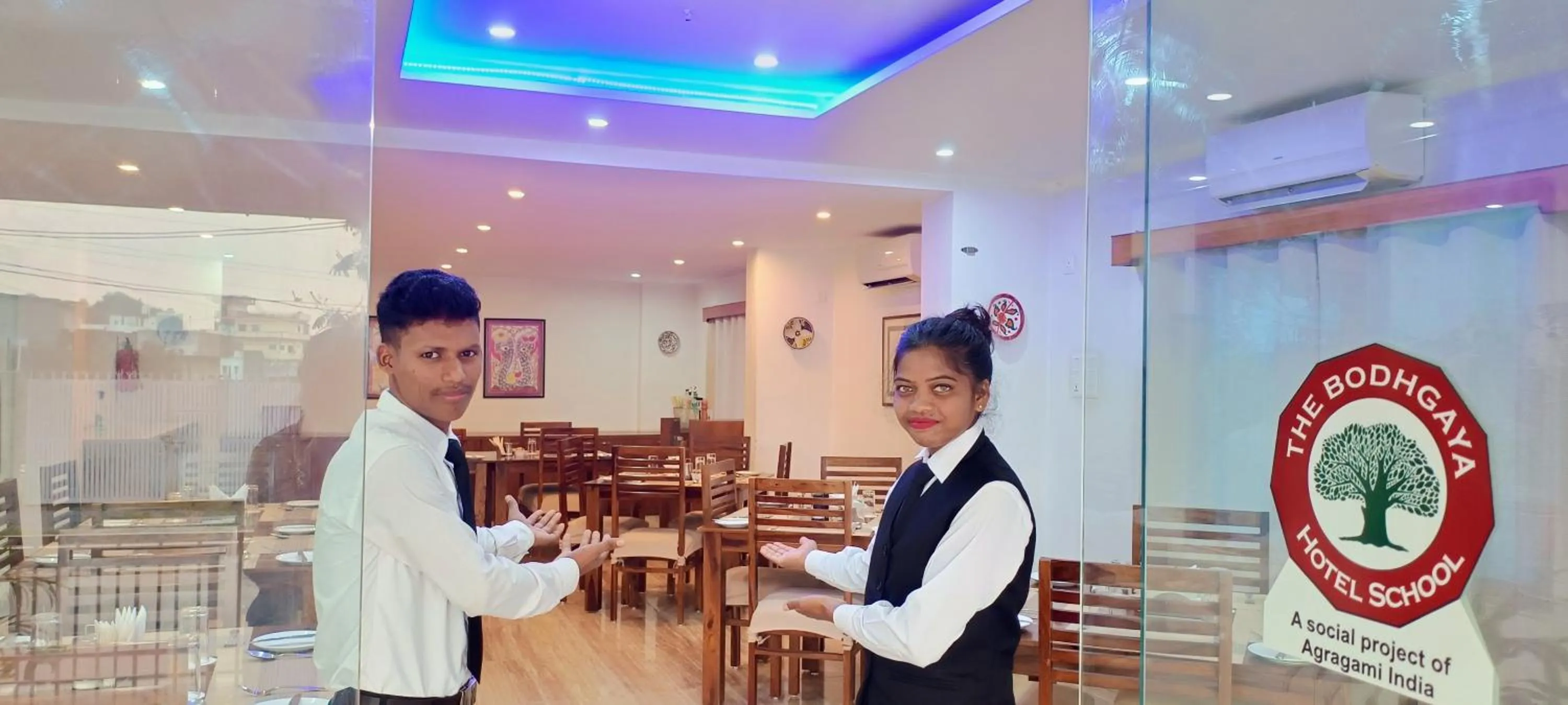 Restaurant/places to eat in The Bodhgaya Hotel School