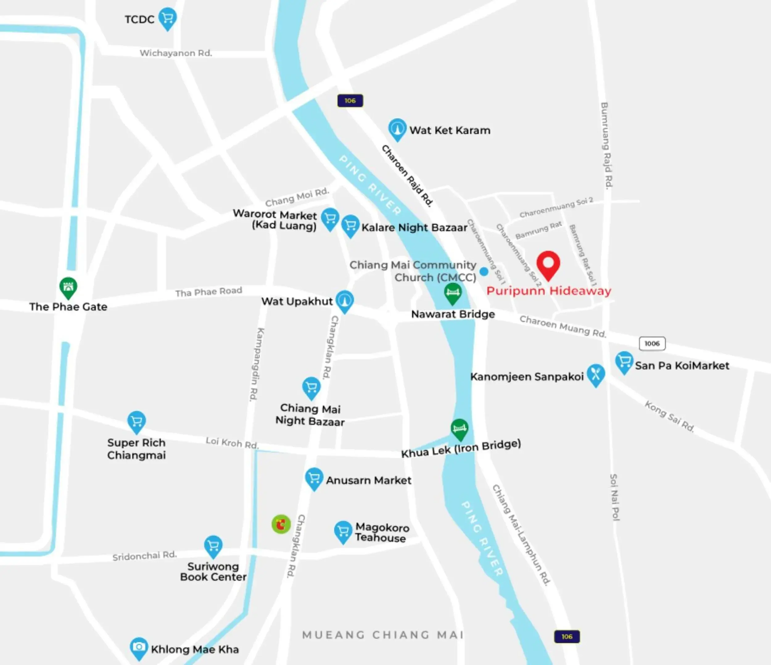 Property building in Puripunn Hideaway Property building in Puripunn Hideaway