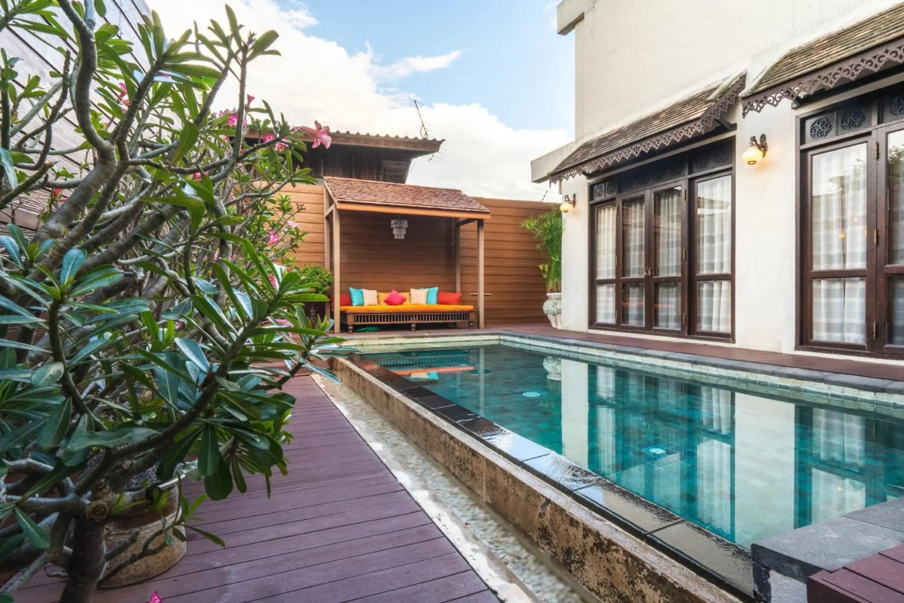 Pool view in Puripunn Hideaway Pool view in Puripunn Hideaway