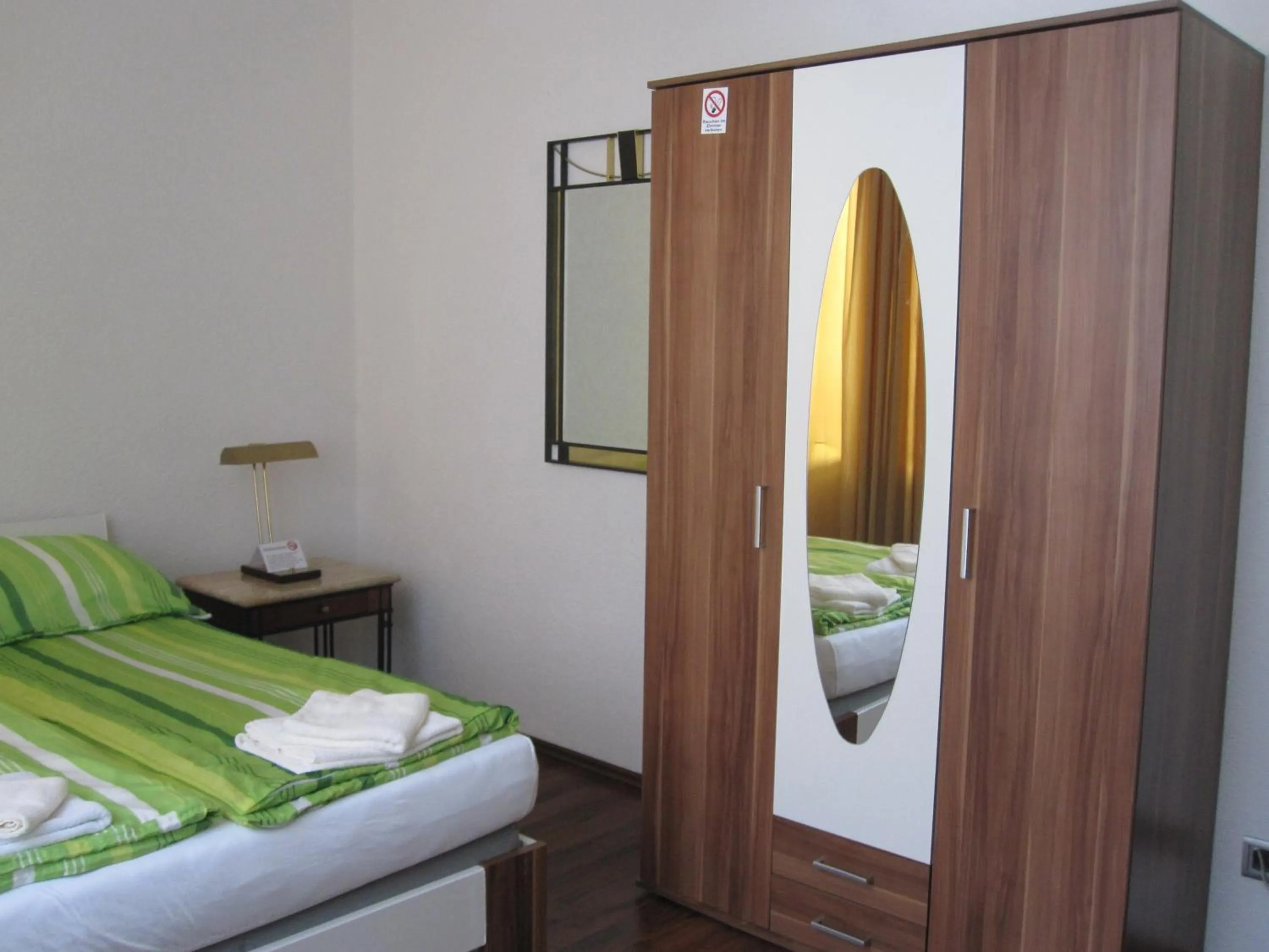 Bed in Hotel Feiertag