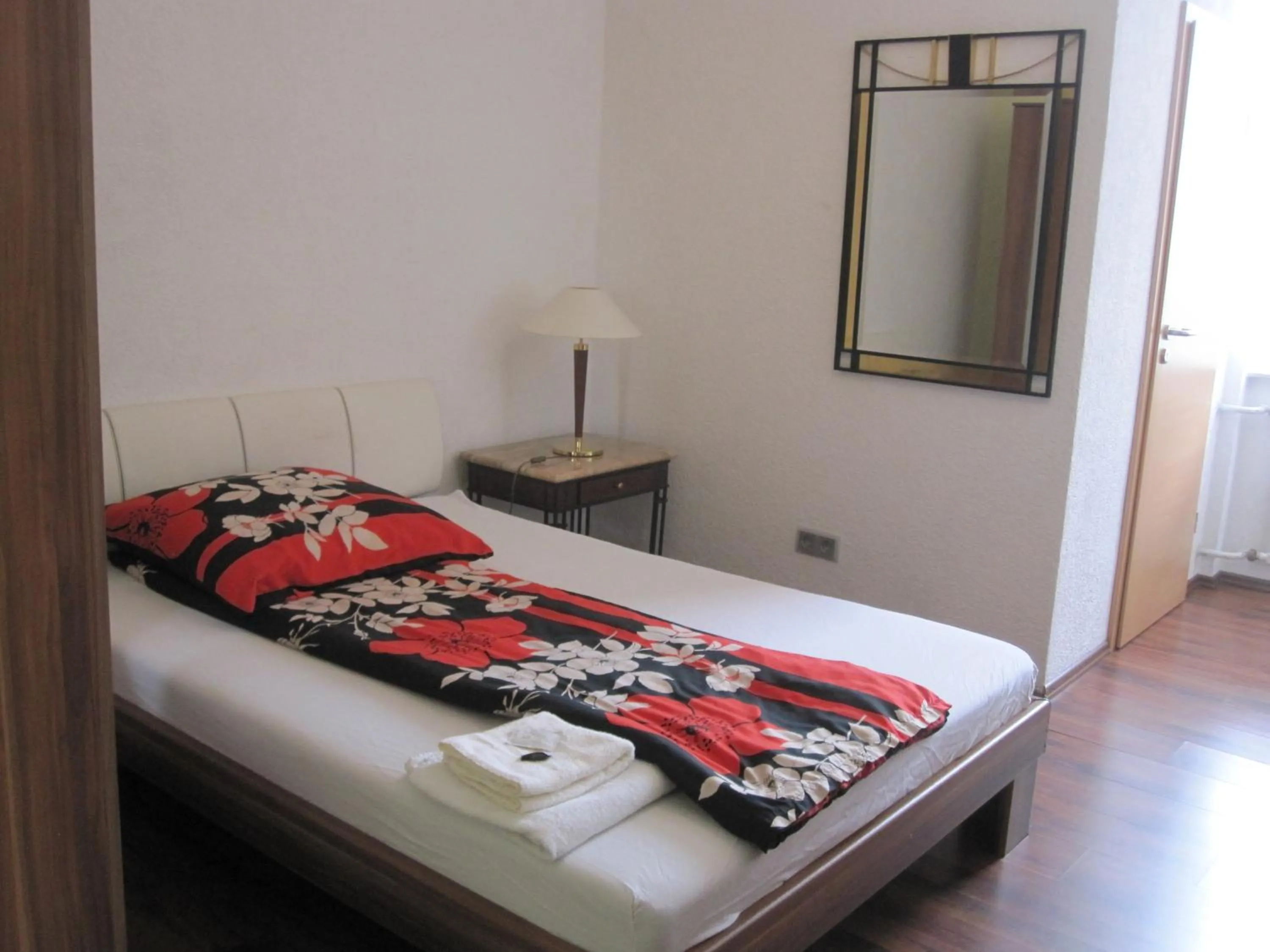 Bed in Hotel Feiertag