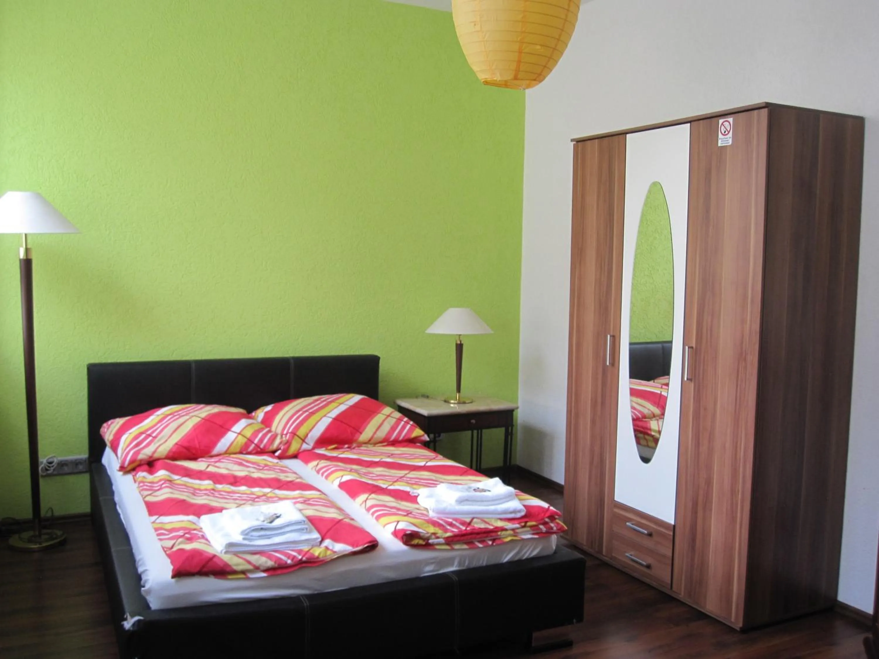 Bed in Hotel Feiertag