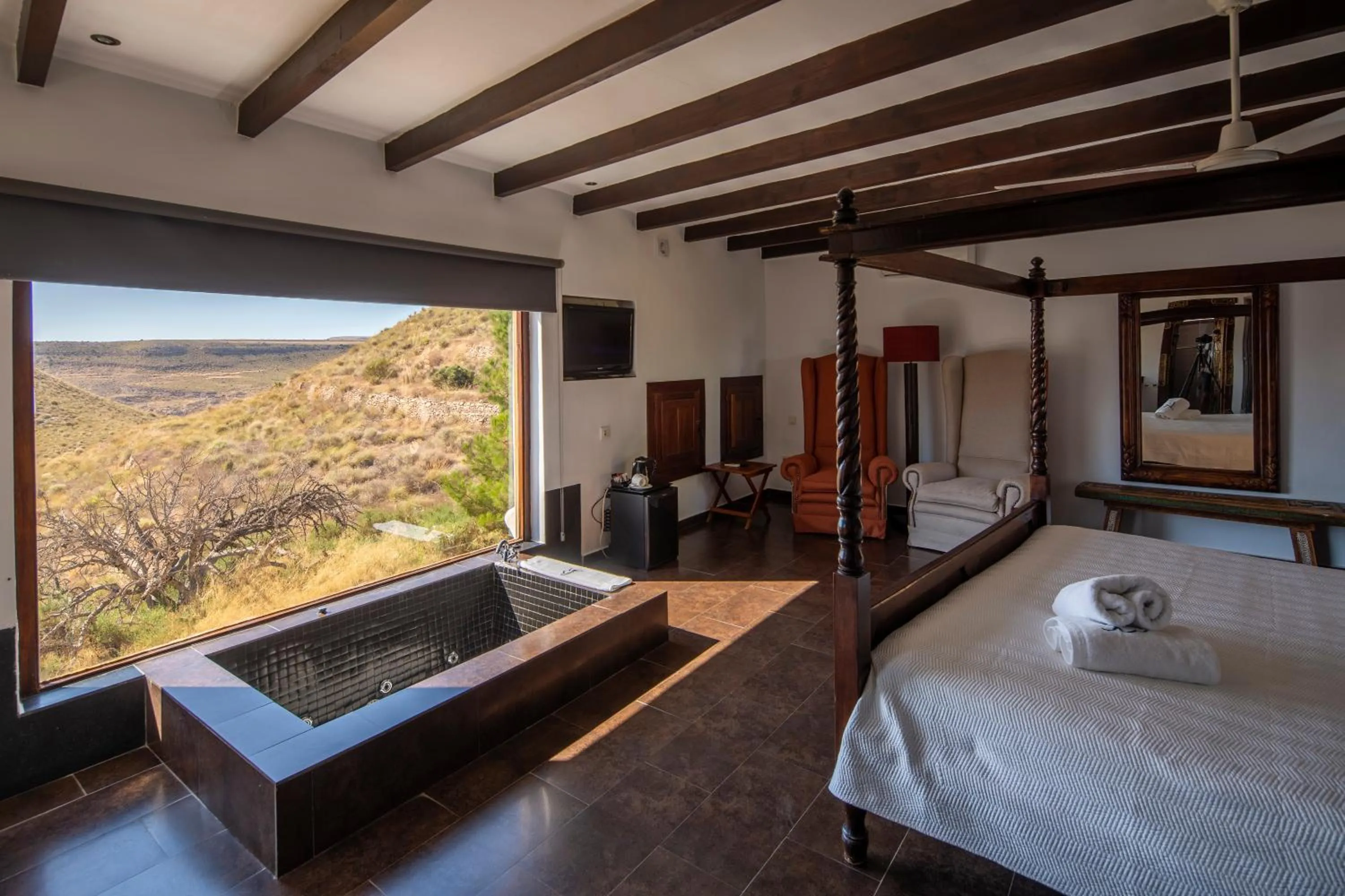 Bed in La Almendra y El Gitano