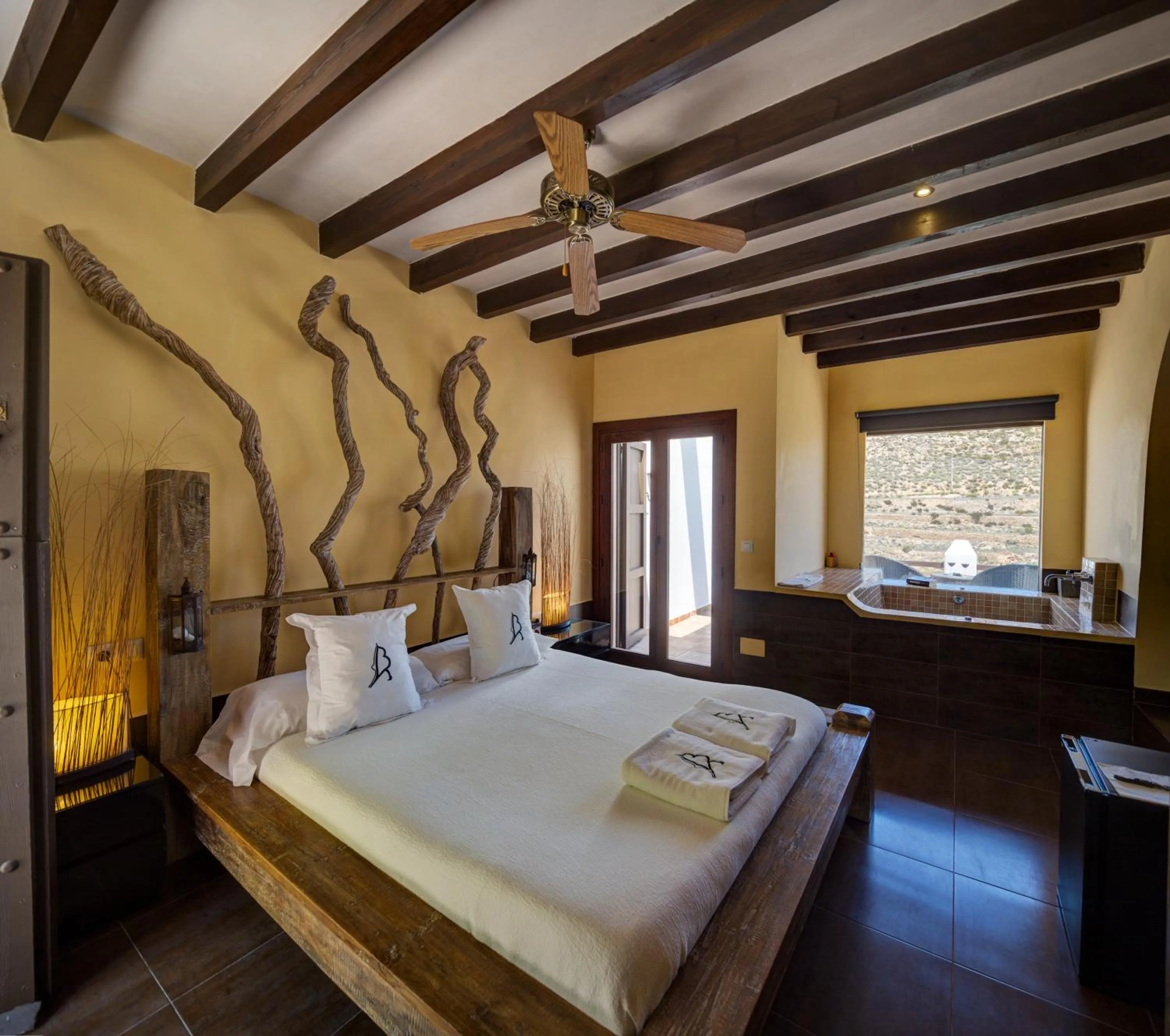 Bed in La Almendra y El Gitano