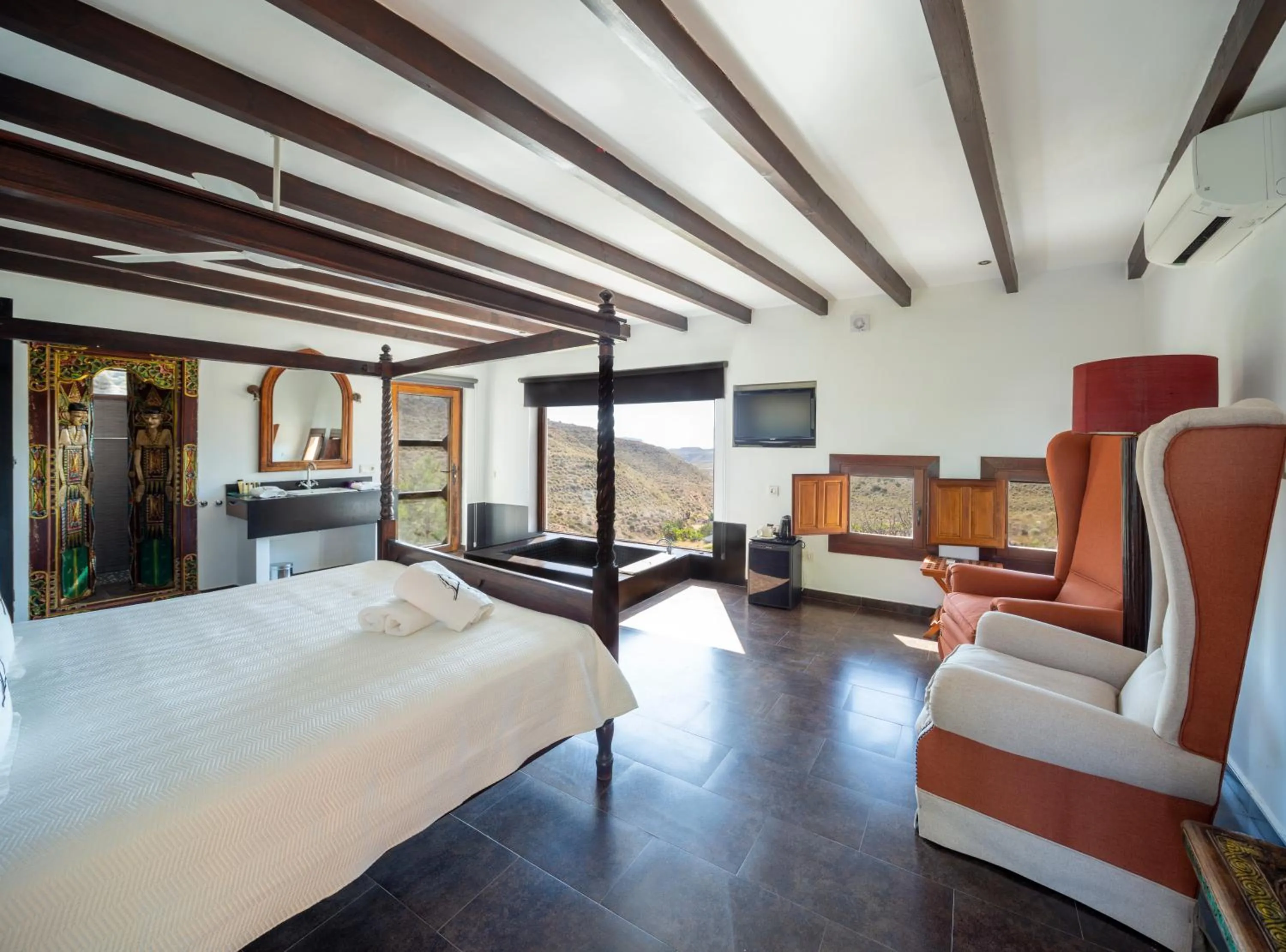 Bed in La Almendra y El Gitano