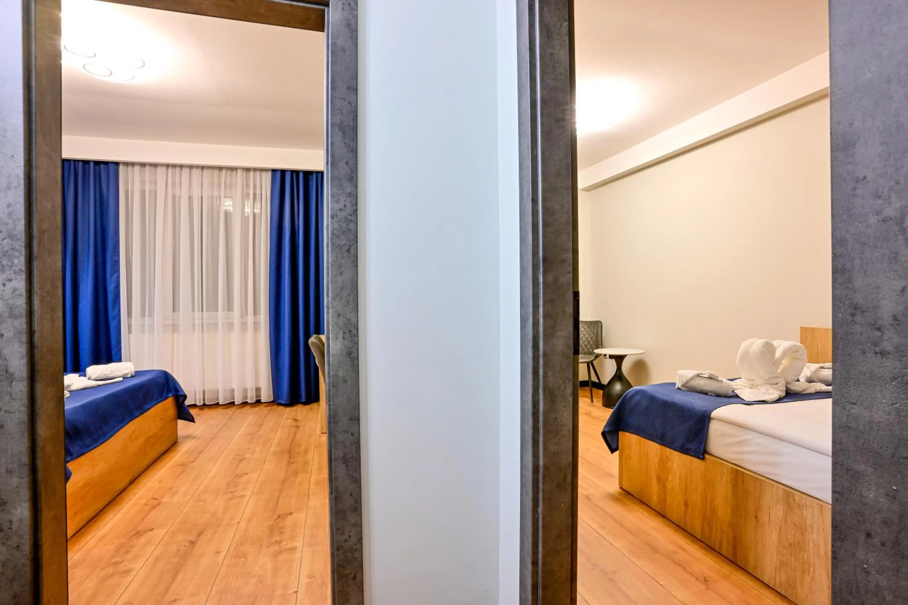Bedroom, Bed in Hotel Class Hermannstadt