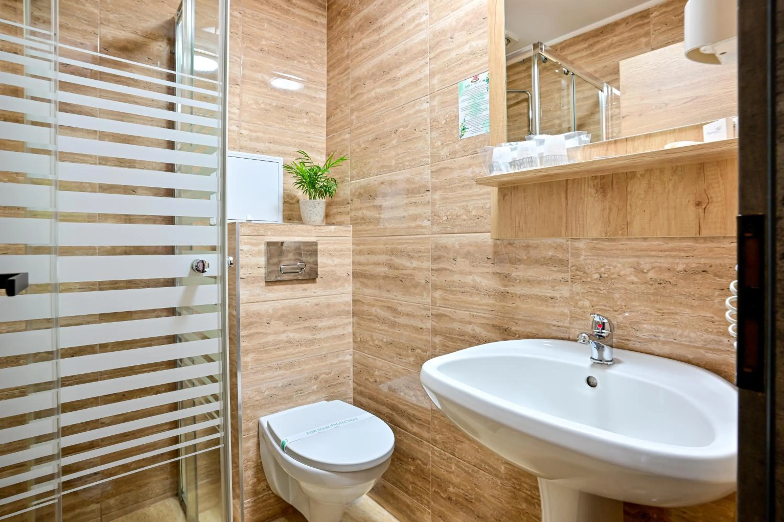 Shower in Hotel Class Hermannstadt