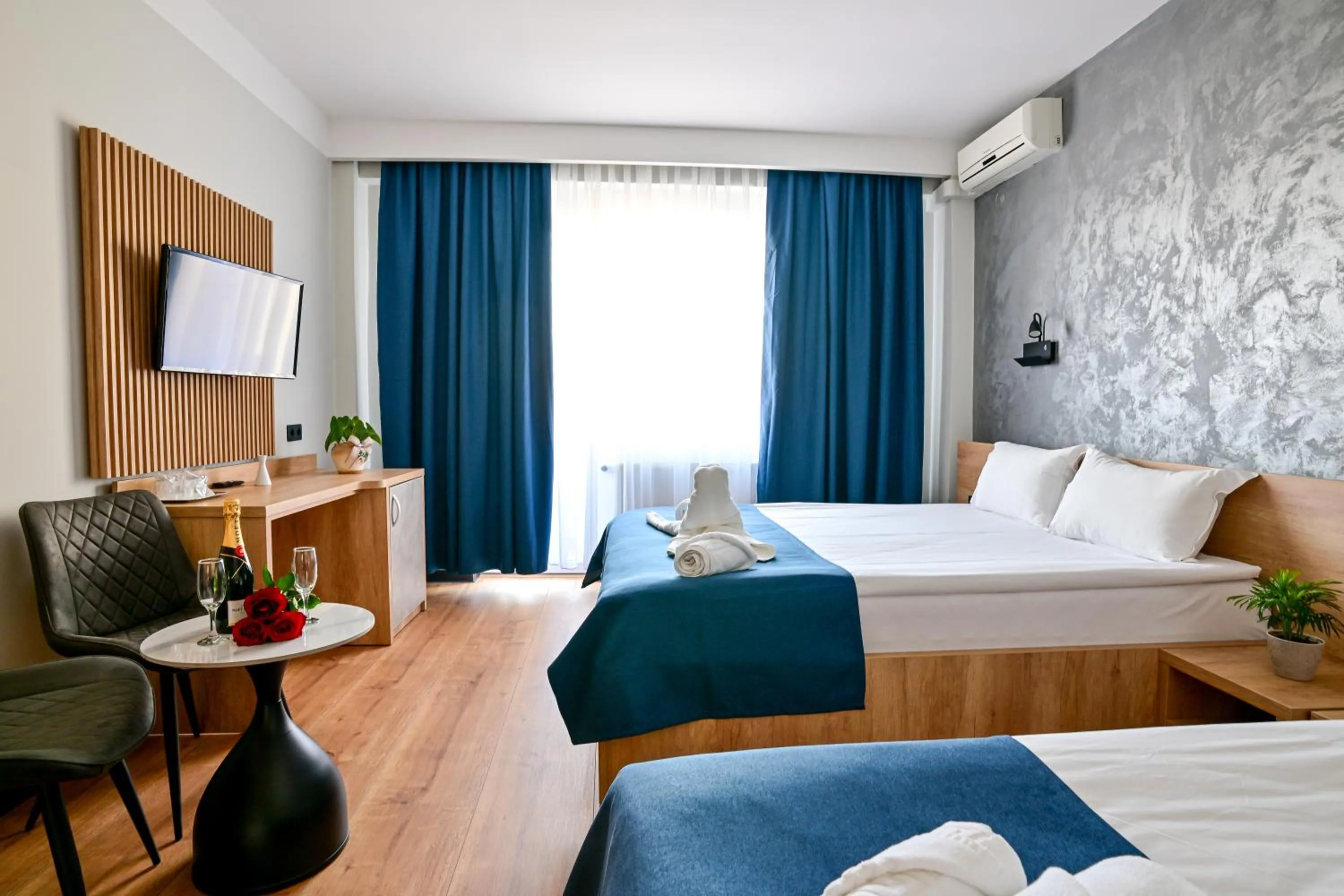 Bed in Hotel Class Hermannstadt