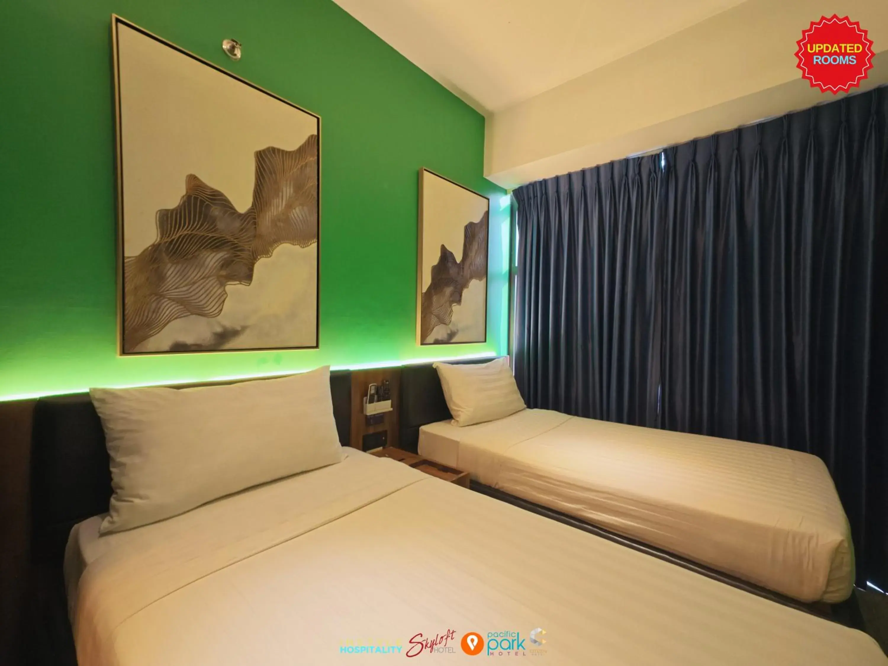 Bed in Skyloft Hotel Bed in Skyloft Hotel