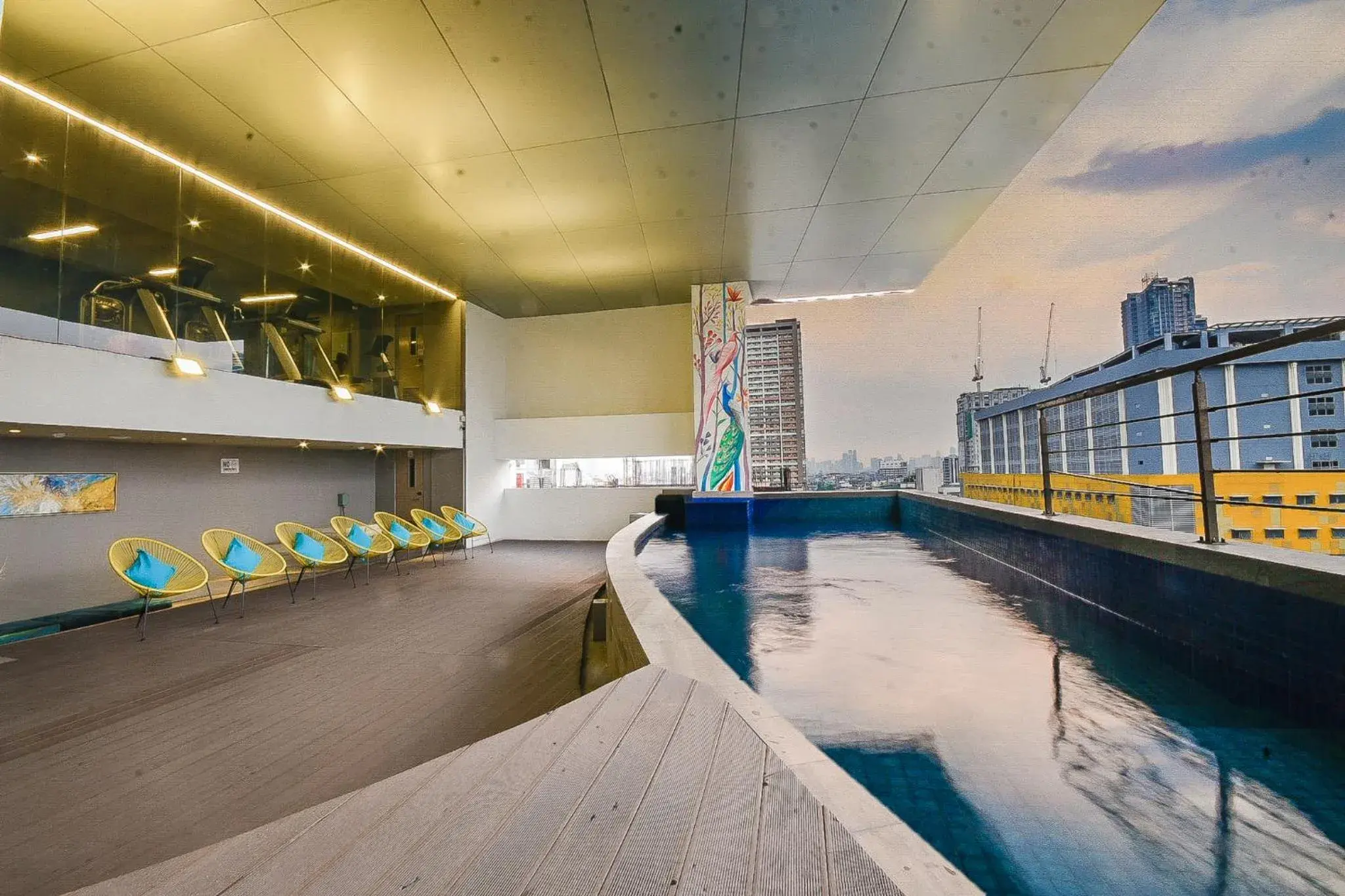 Swimming pool in Skyloft Hotel Swimming pool in Skyloft Hotel