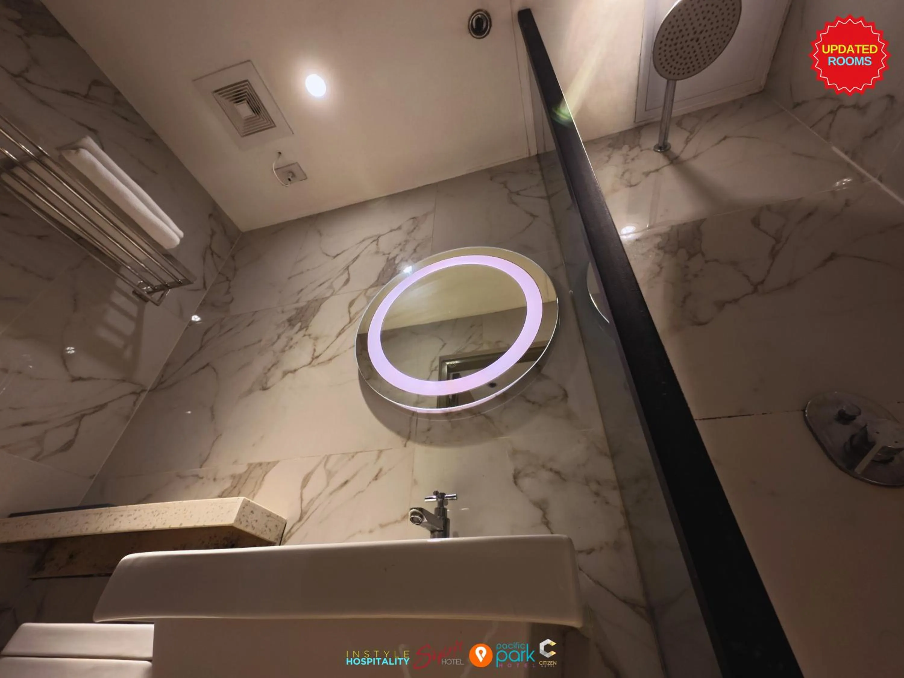 Bathroom in Skyloft Hotel