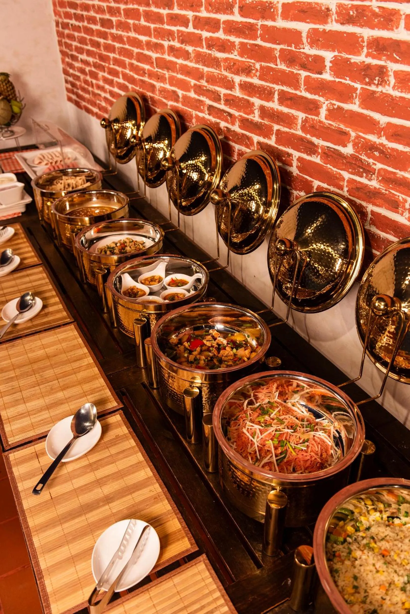 Buffet breakfast in Oakwood Residence Sukhumvit 24 Bangkok