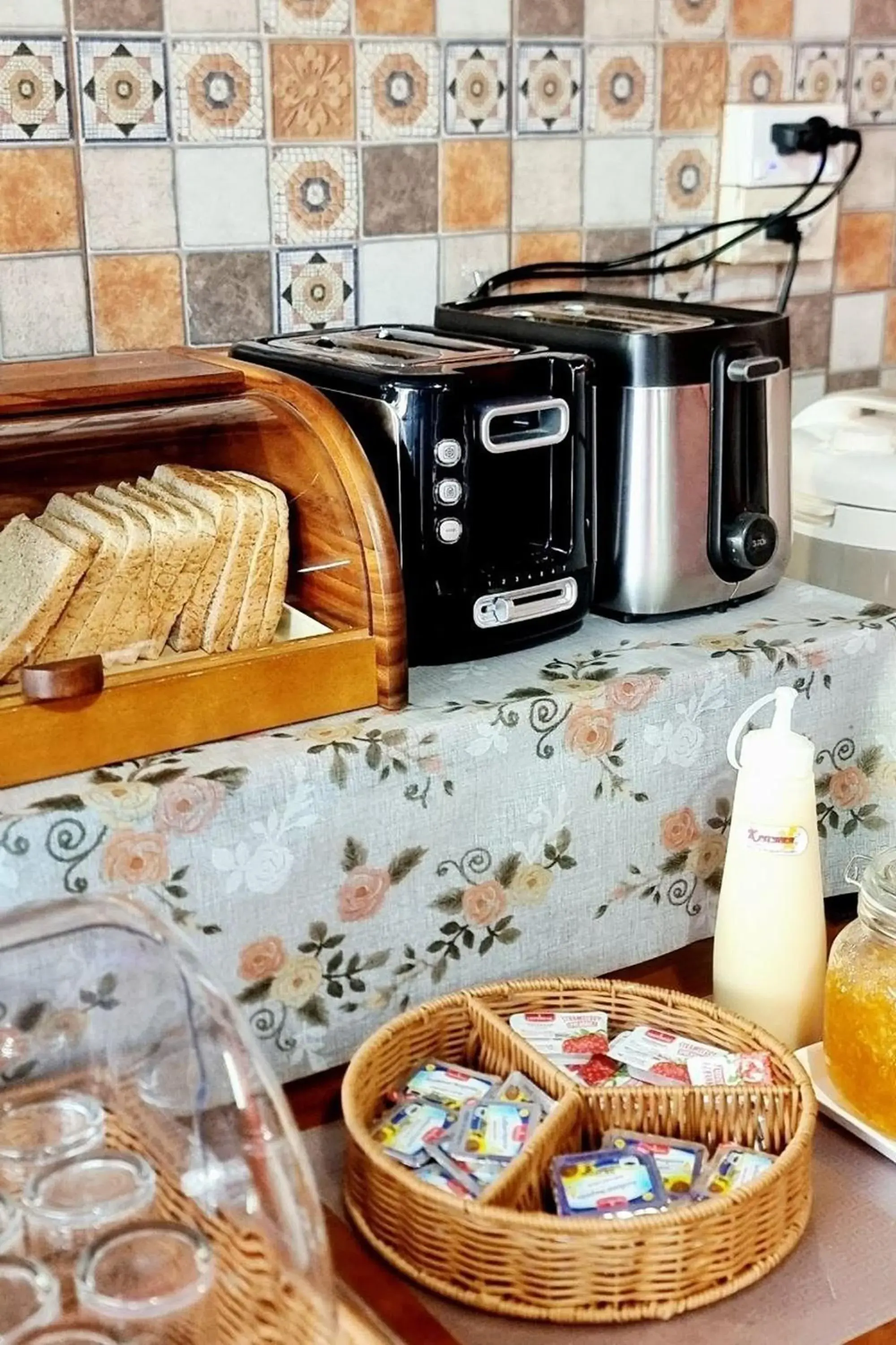 Buffet breakfast in Chat House Chiang Rai Buffet breakfast in Chat House Chiang Rai