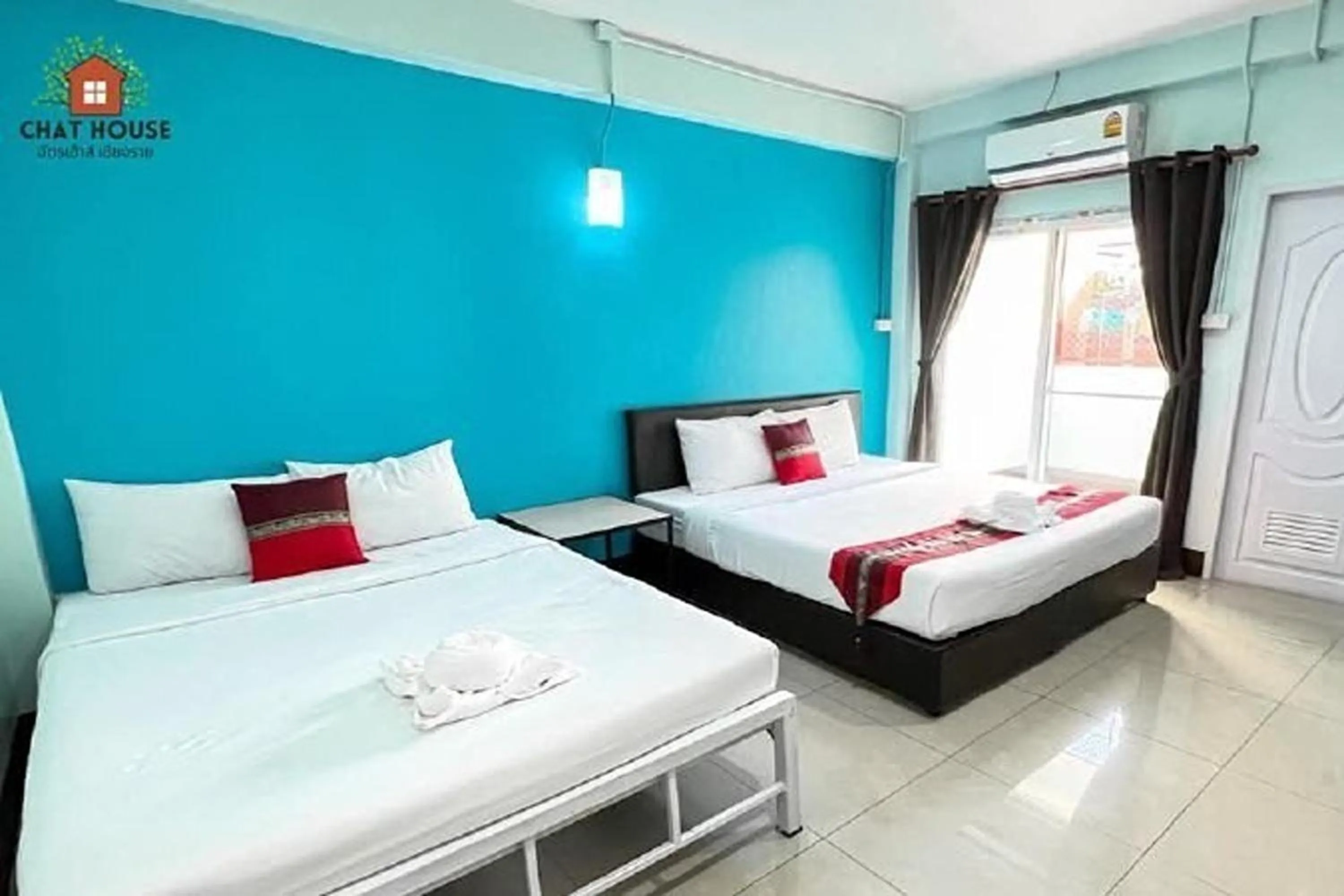 Bedroom, Bed in Chat House Chiang Rai