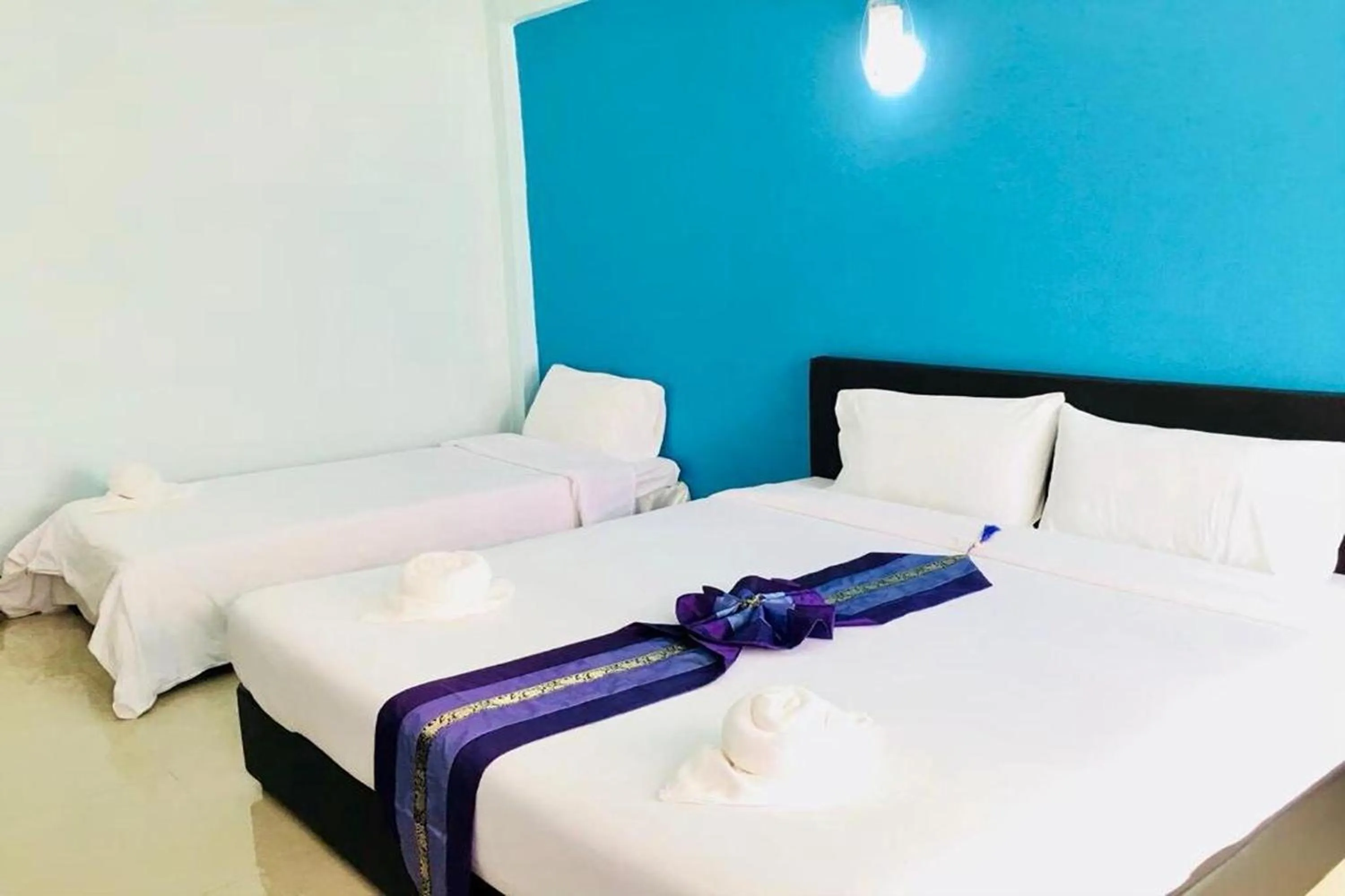 Bed in Chat House Chiang Rai