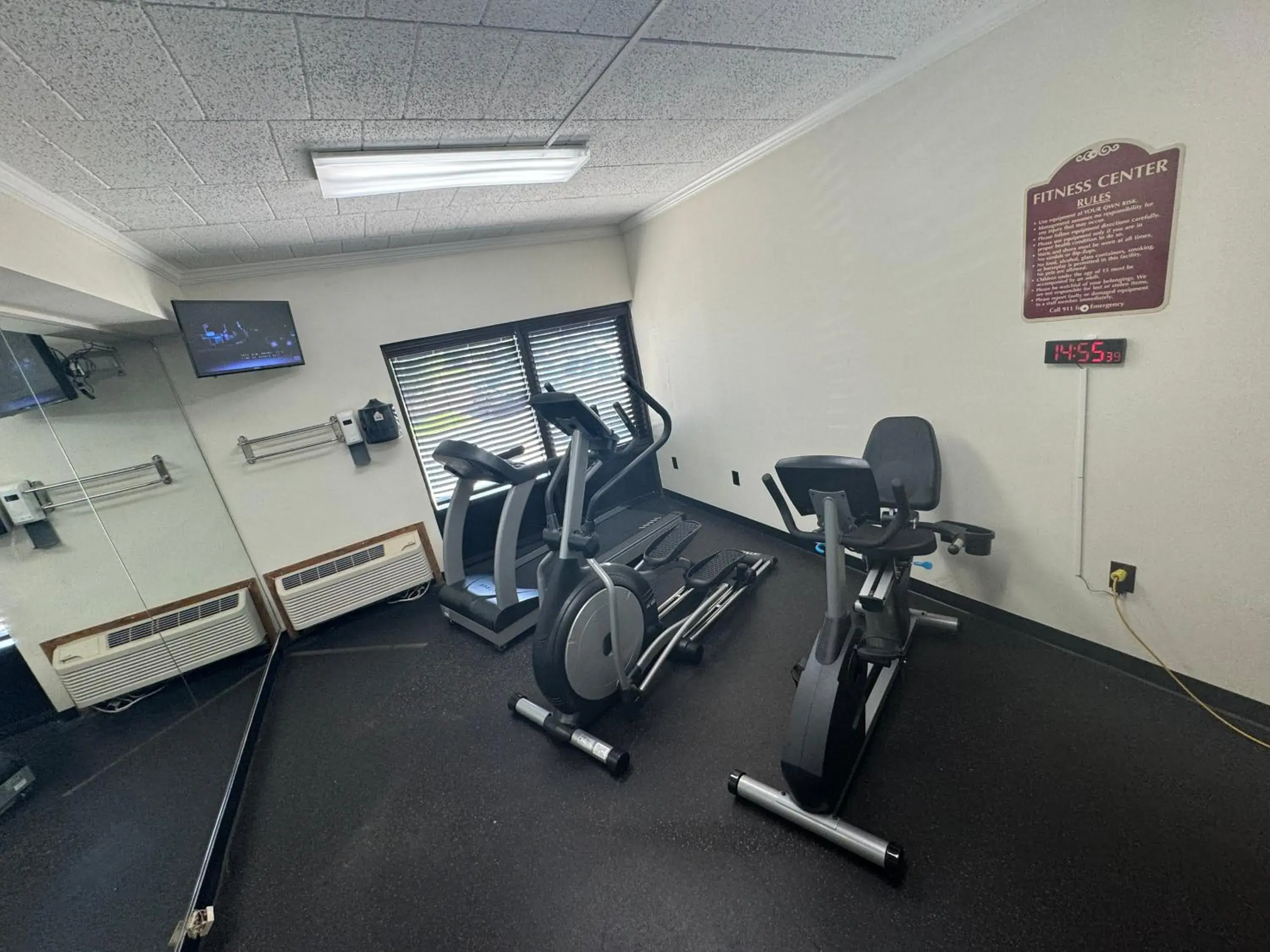Fitness centre/facilities in Ramada by Wyndham Newark/Wilmington Fitness centre/facilities in Ramada by Wyndham Newark/Wilmington