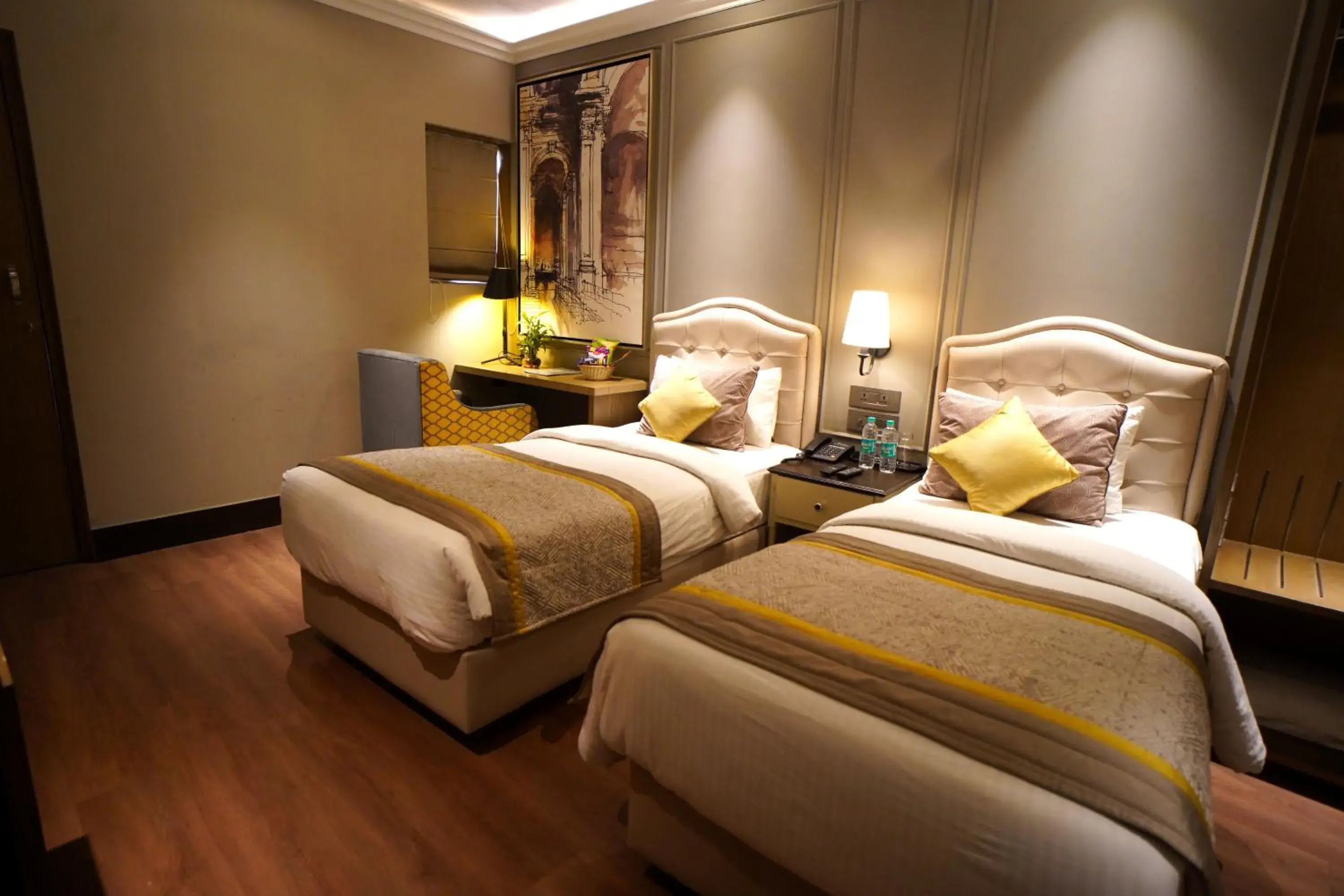 Bed in The Corus Hotel Bed in The Corus Hotel