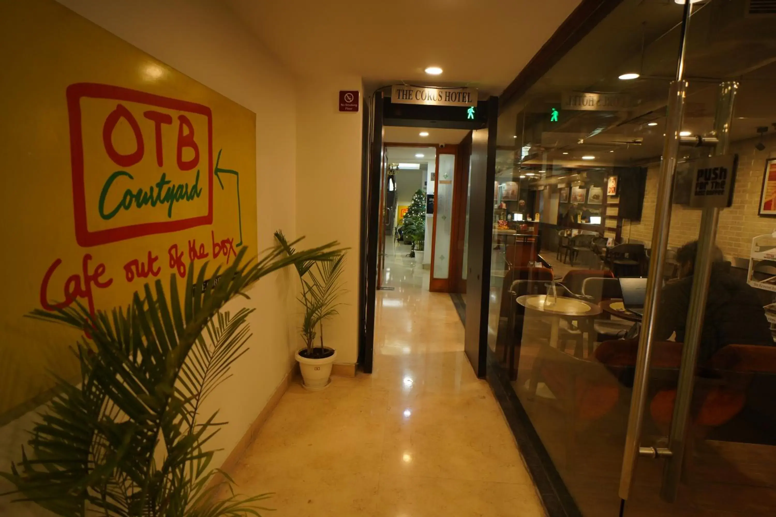 Facade/entrance in The Corus Hotel Facade/entrance in The Corus Hotel