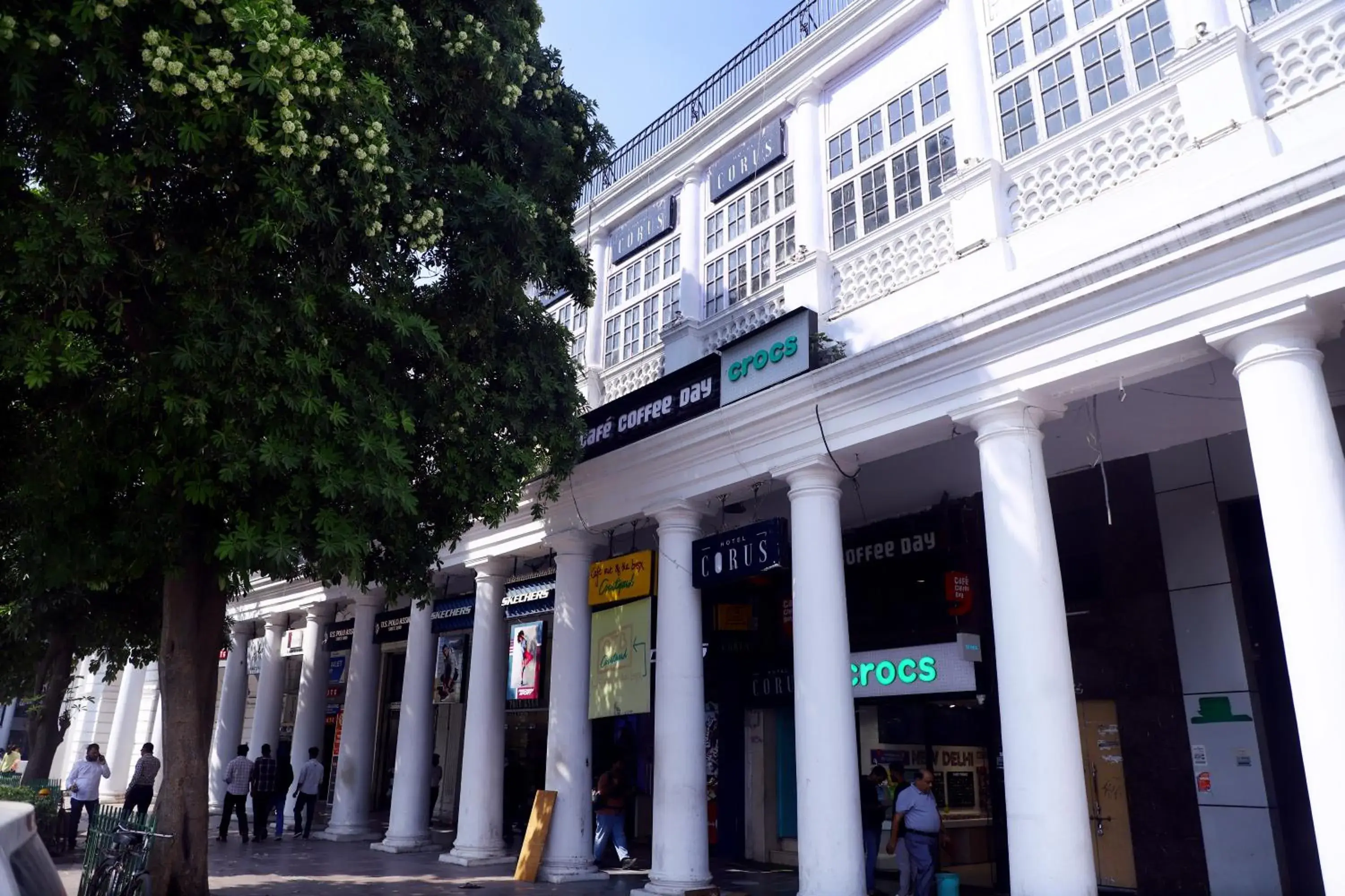 Facade/entrance in The Corus Hotel Facade/entrance in The Corus Hotel