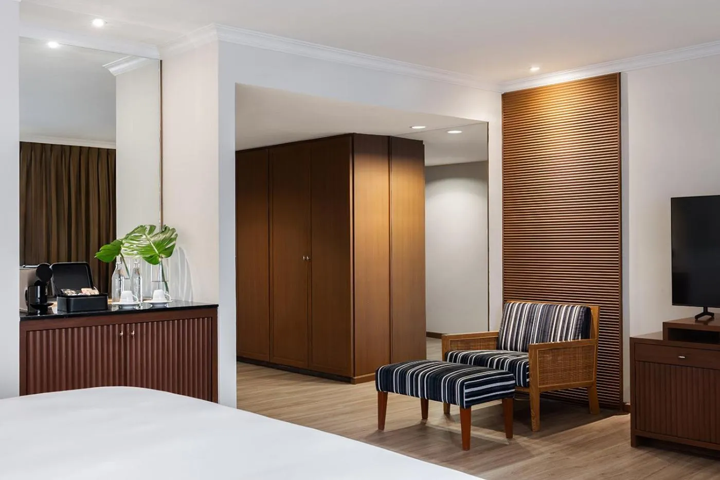 Bed in Dusit Princess Srinakarin Bangkok