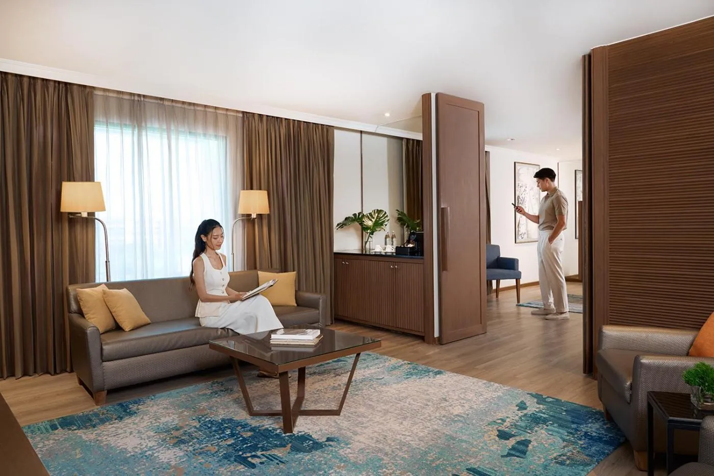 Living room in Dusit Princess Srinakarin Bangkok