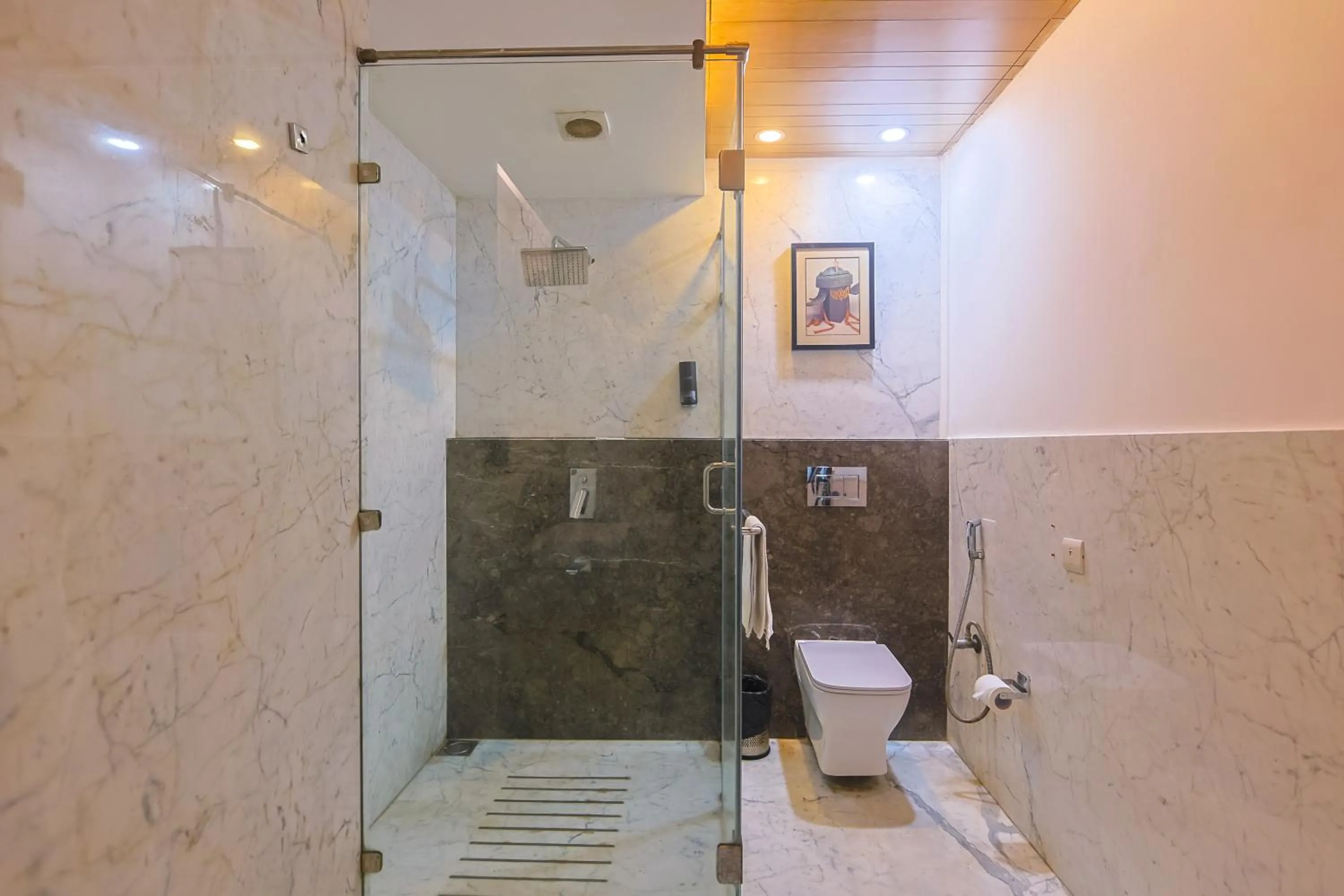 Shower in Amber Inn by Orion Hotels