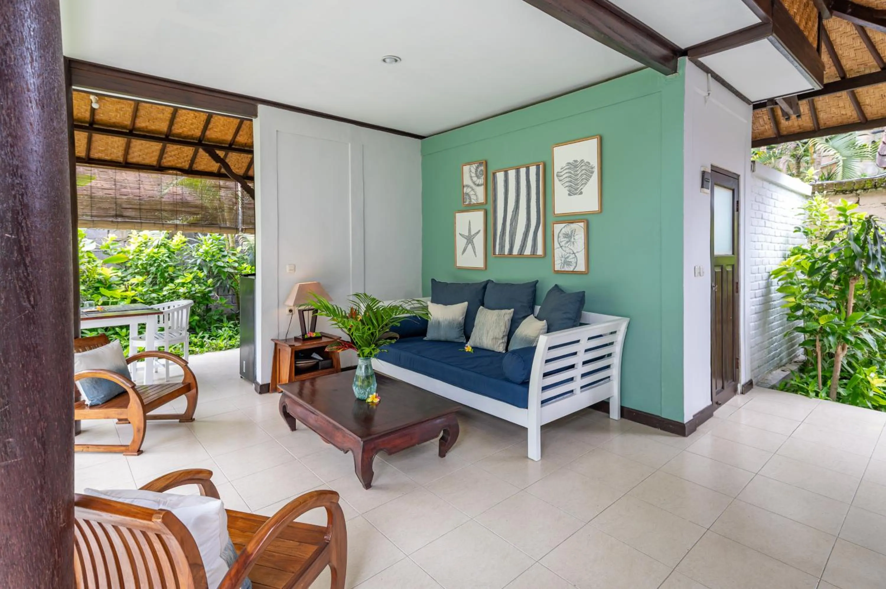 Living room in Villa Coco Bali