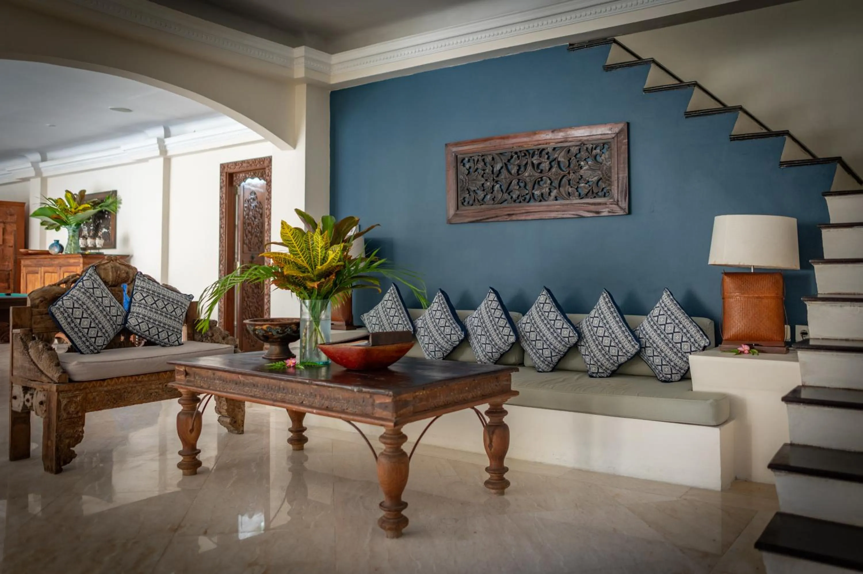 Living room in Villa Coco Bali
