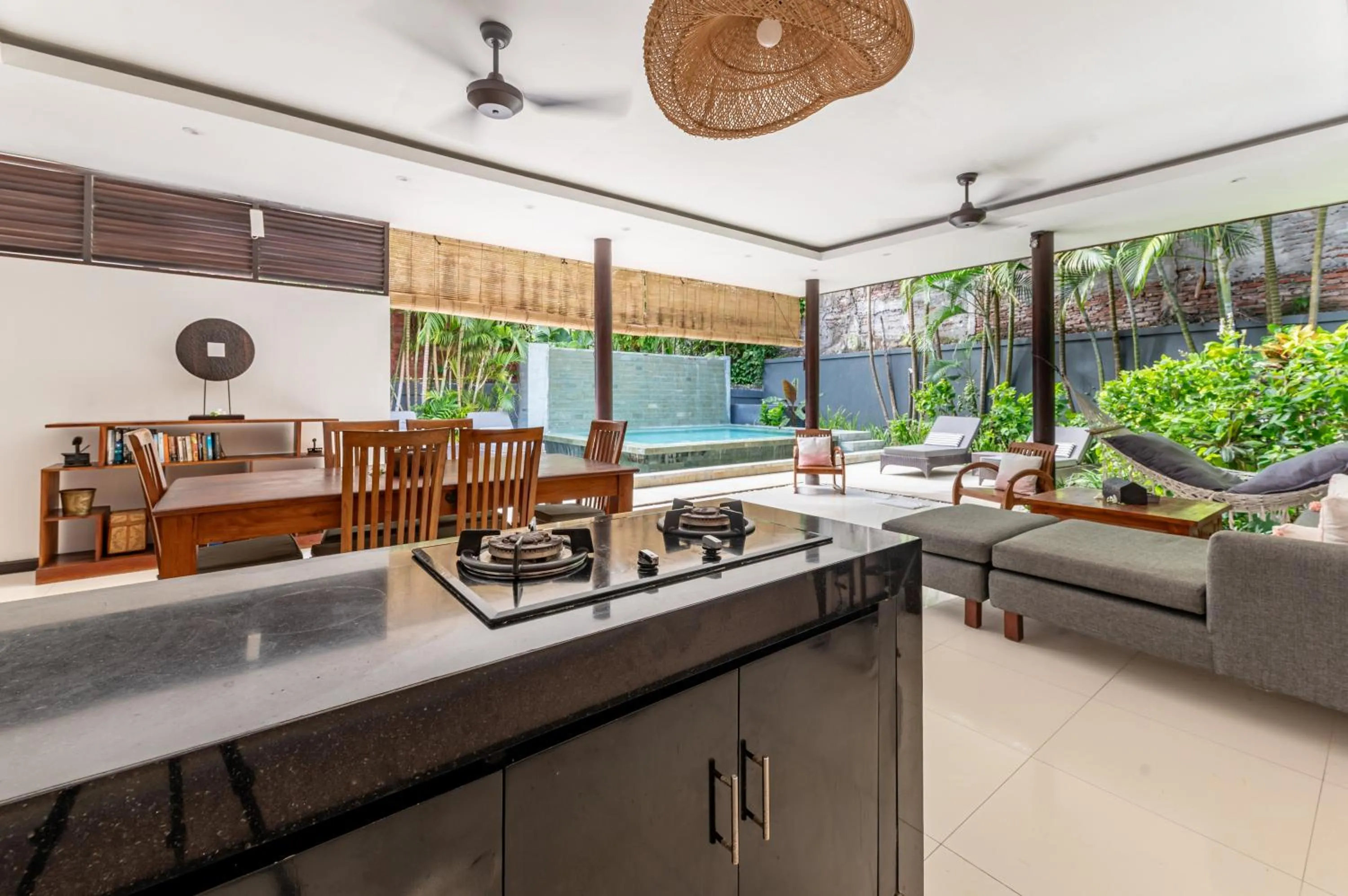 Living room in Villa Coco Bali