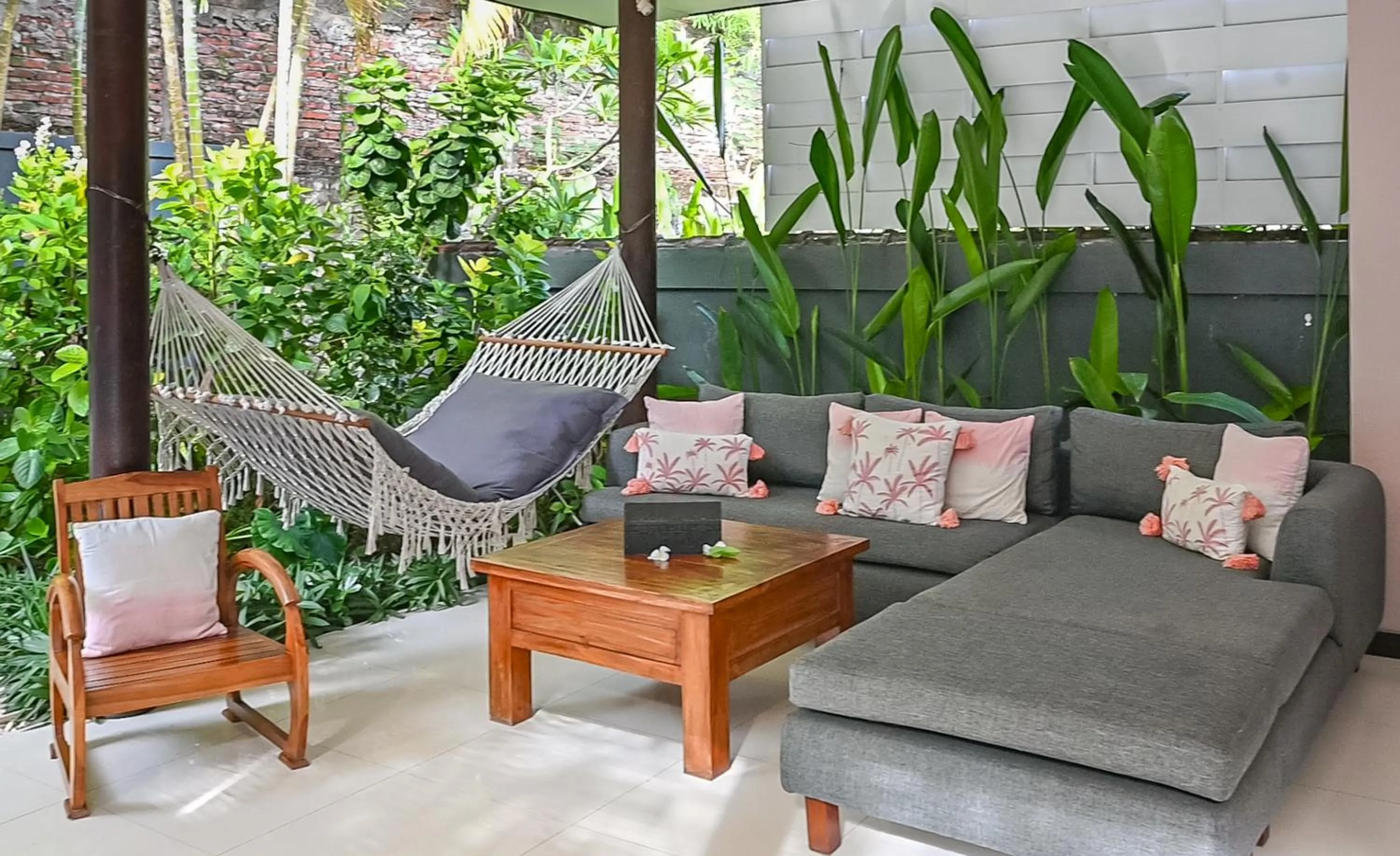 Living room in Villa Coco Bali