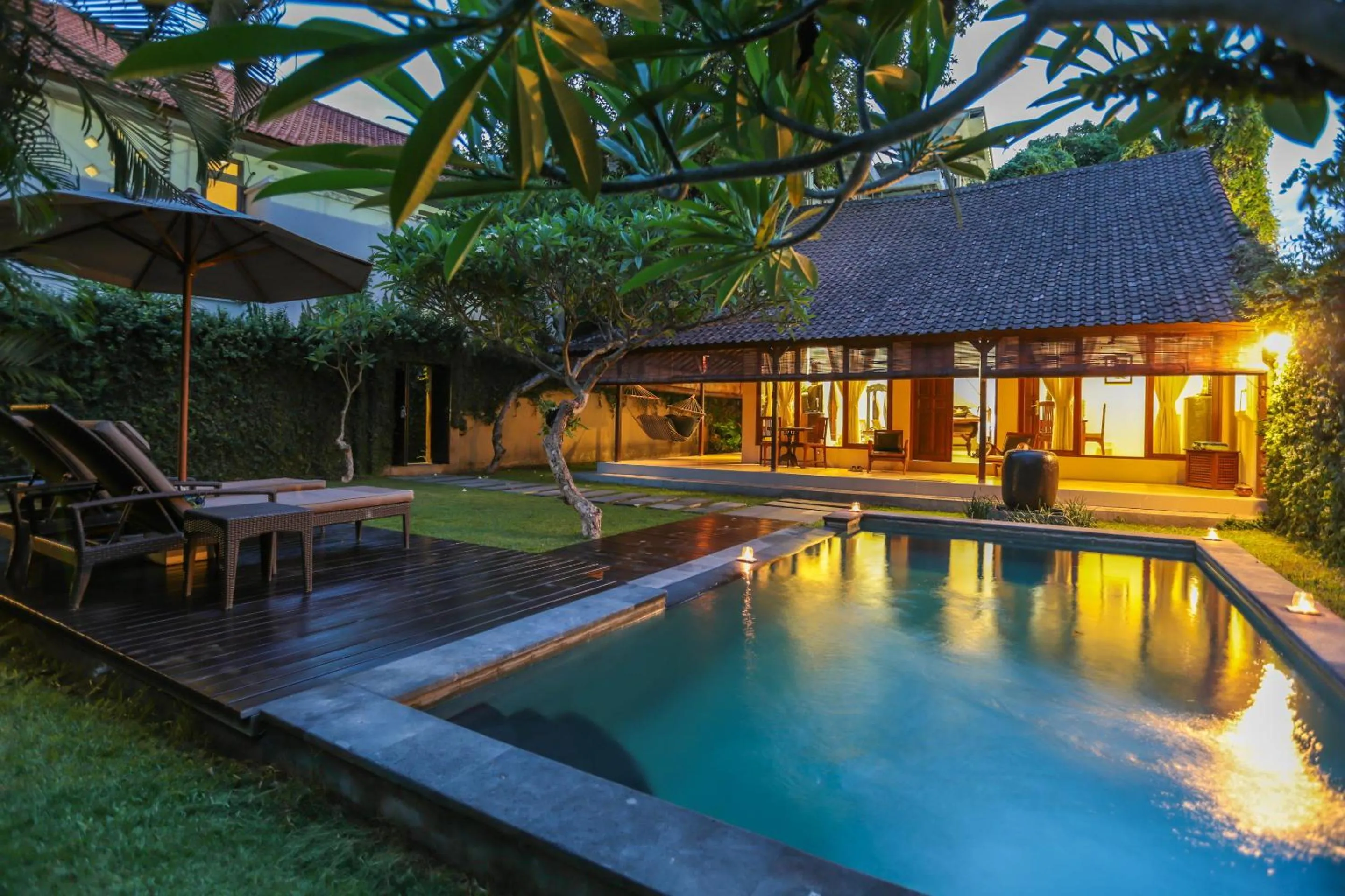 Garden view in Villa Coco Bali