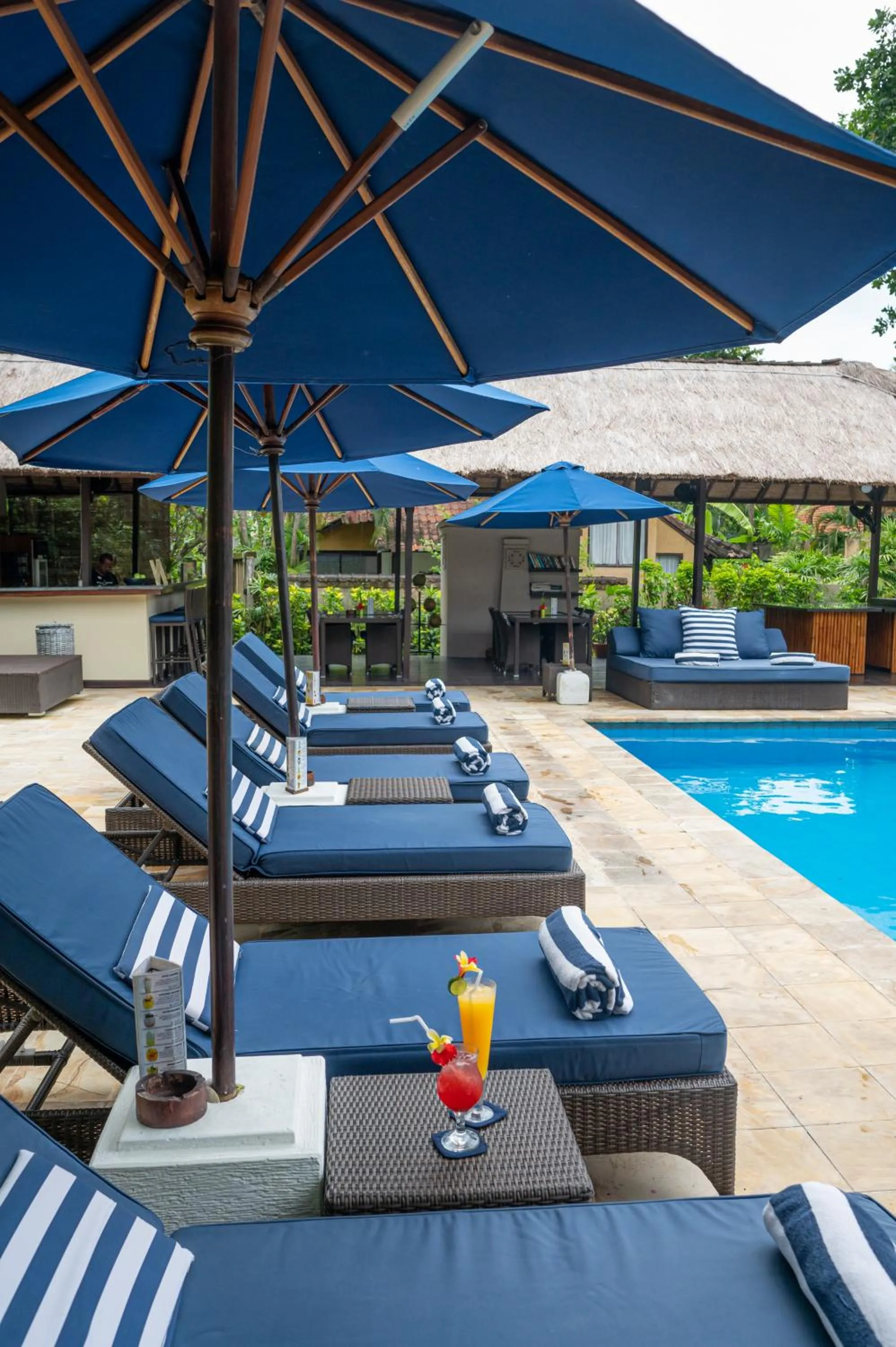 Pool view in Villa Coco Bali